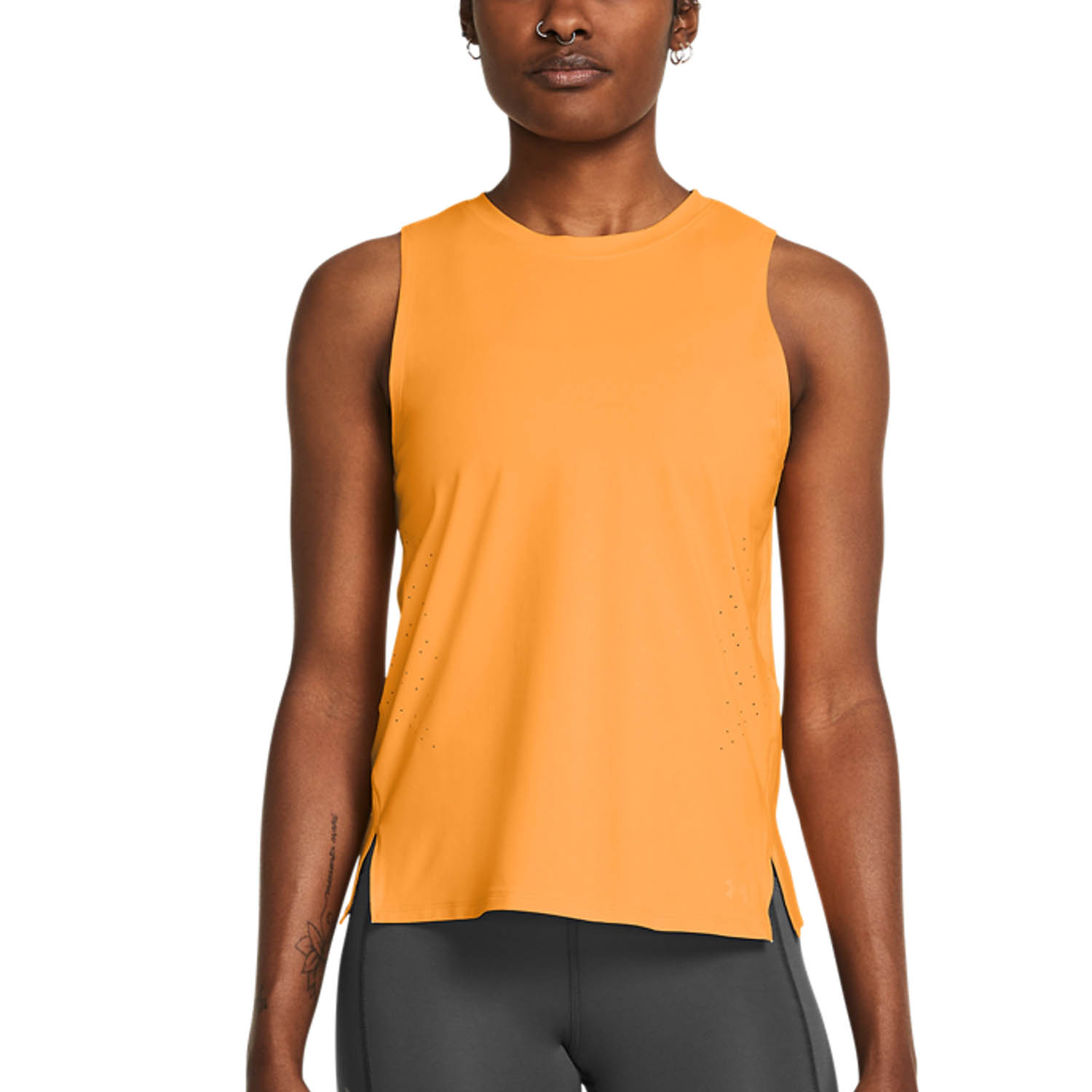 Under Armour ISO-Chill Laser Canotta Nova Orange/Reflective