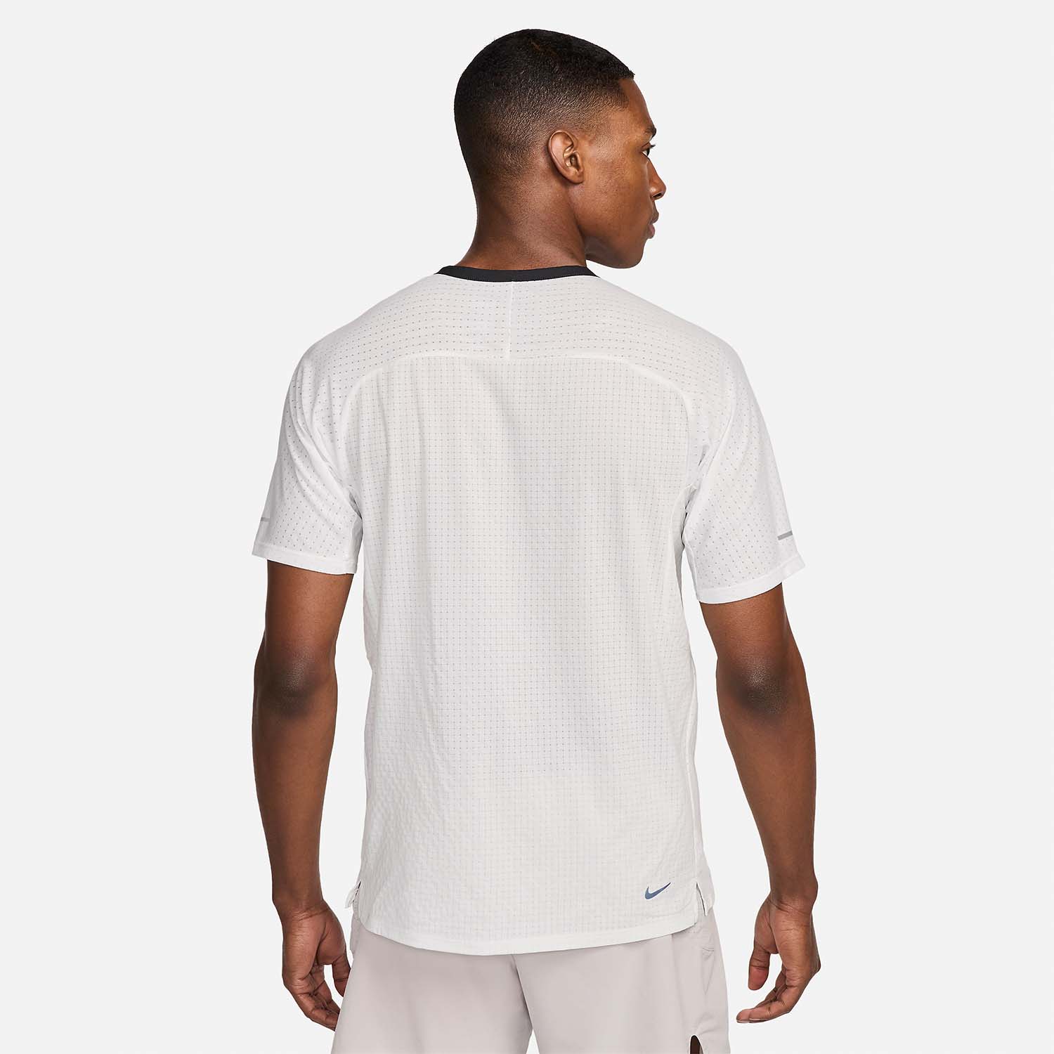 Nike Dri-FIT Solar Chase Maglietta Summit White/Black