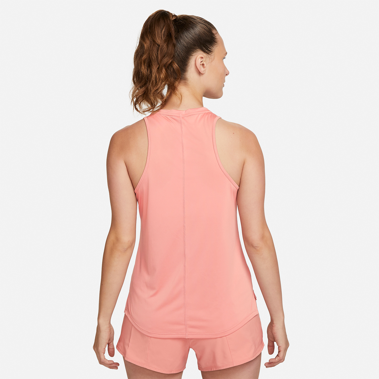 Nike Dri-FIT Swoosh Canotta Red Stardust/Fierce Pink