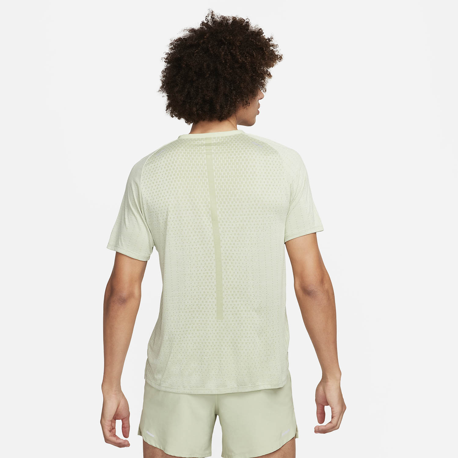 Nike Dri-FIT ADV Techknit Ultra Maglietta Olive Aura/Sea Glass/Reflective Silver