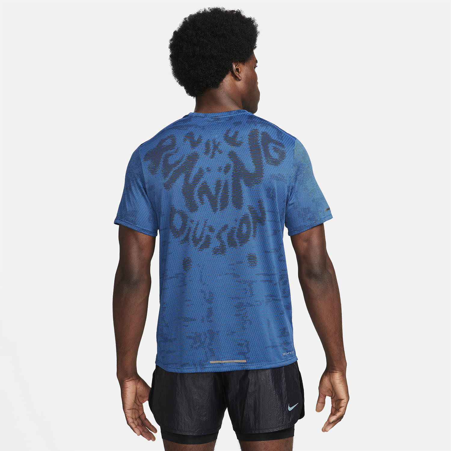 Nike Dri-FIT ADV Division Maglietta Court Blue/Black/Black Reflective