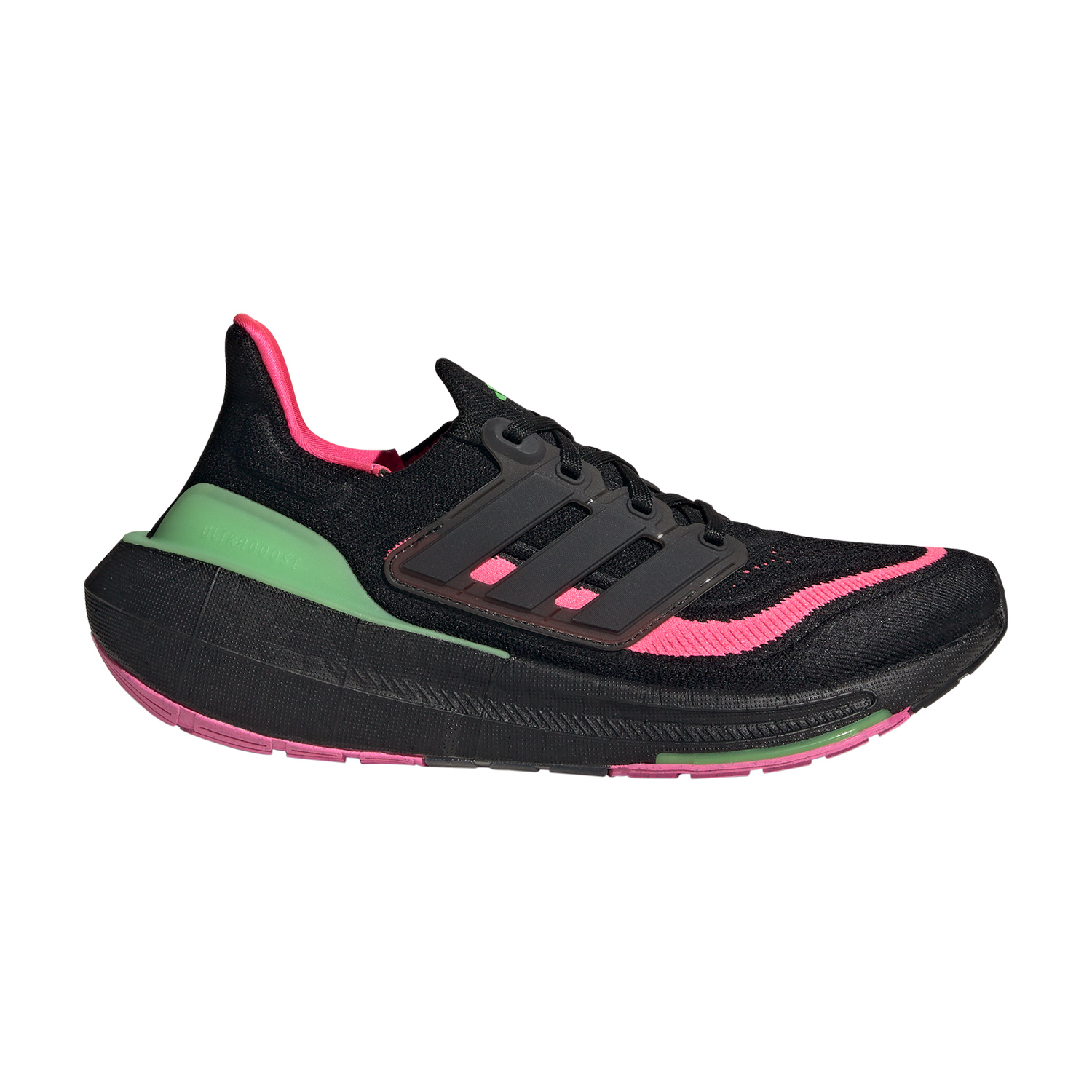adidas Ultraboost Light Core Black/Lucid Lemon