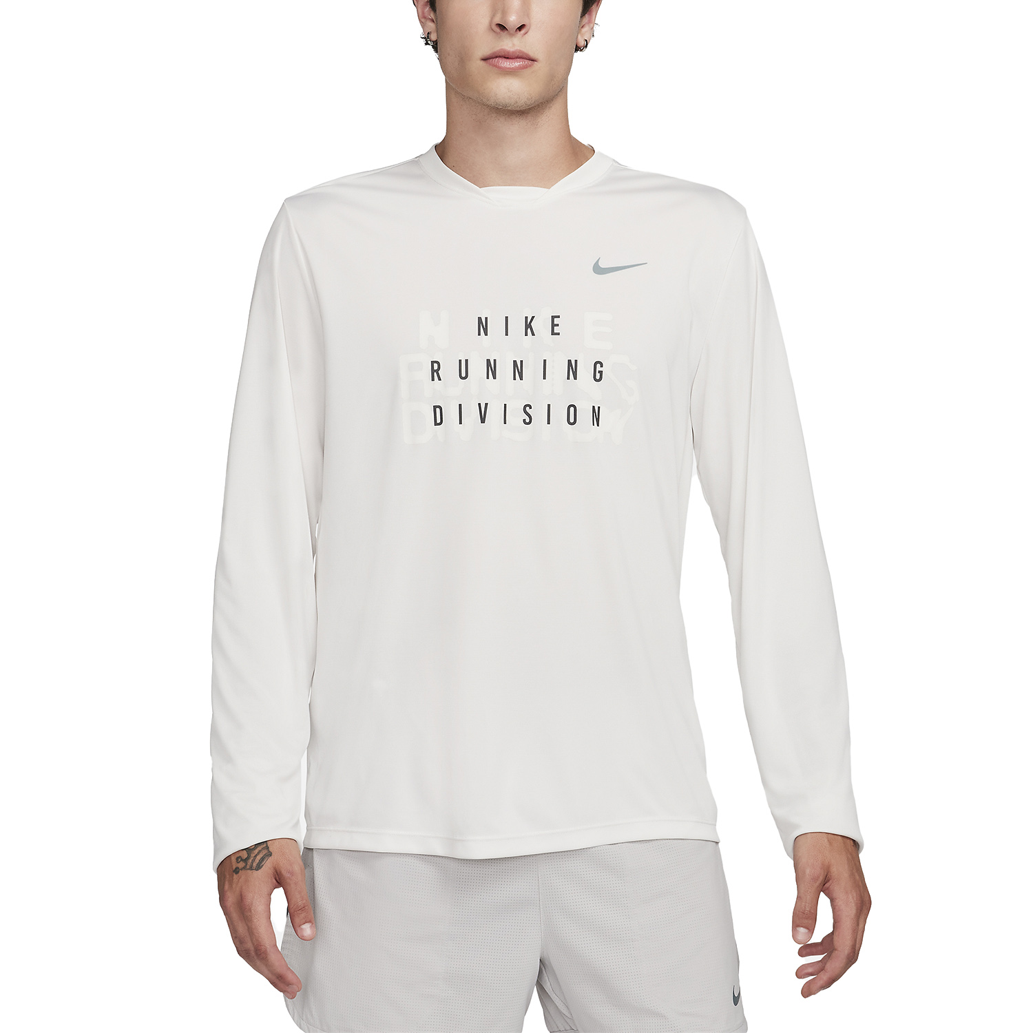 Nike Dri-FIT Run Division Rise 365 Maglia Phantom/Black Reflective