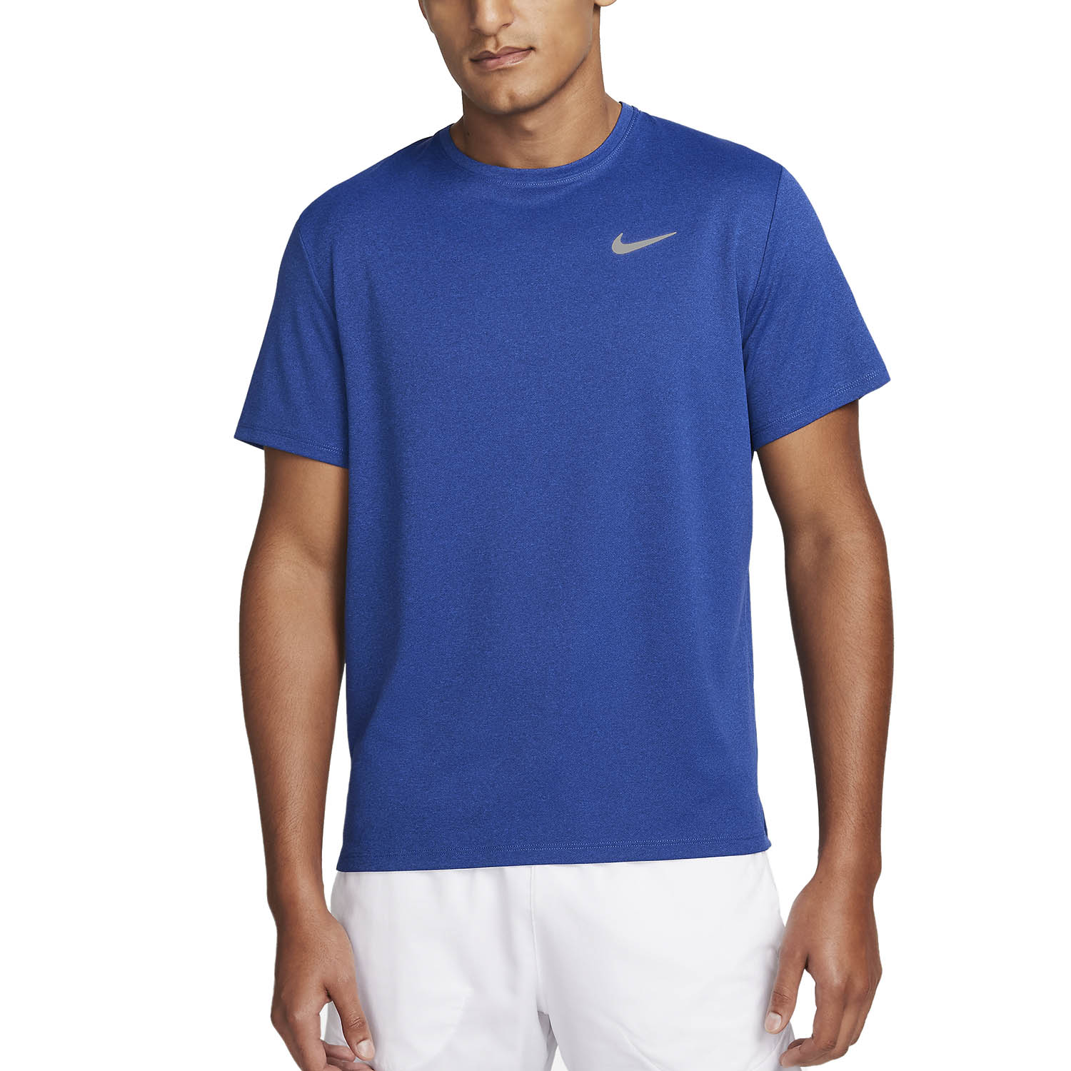 Nike Dri-FIT UV Run Division Miler Maglietta Game Royal/Midnight Navy/Reflective Silver