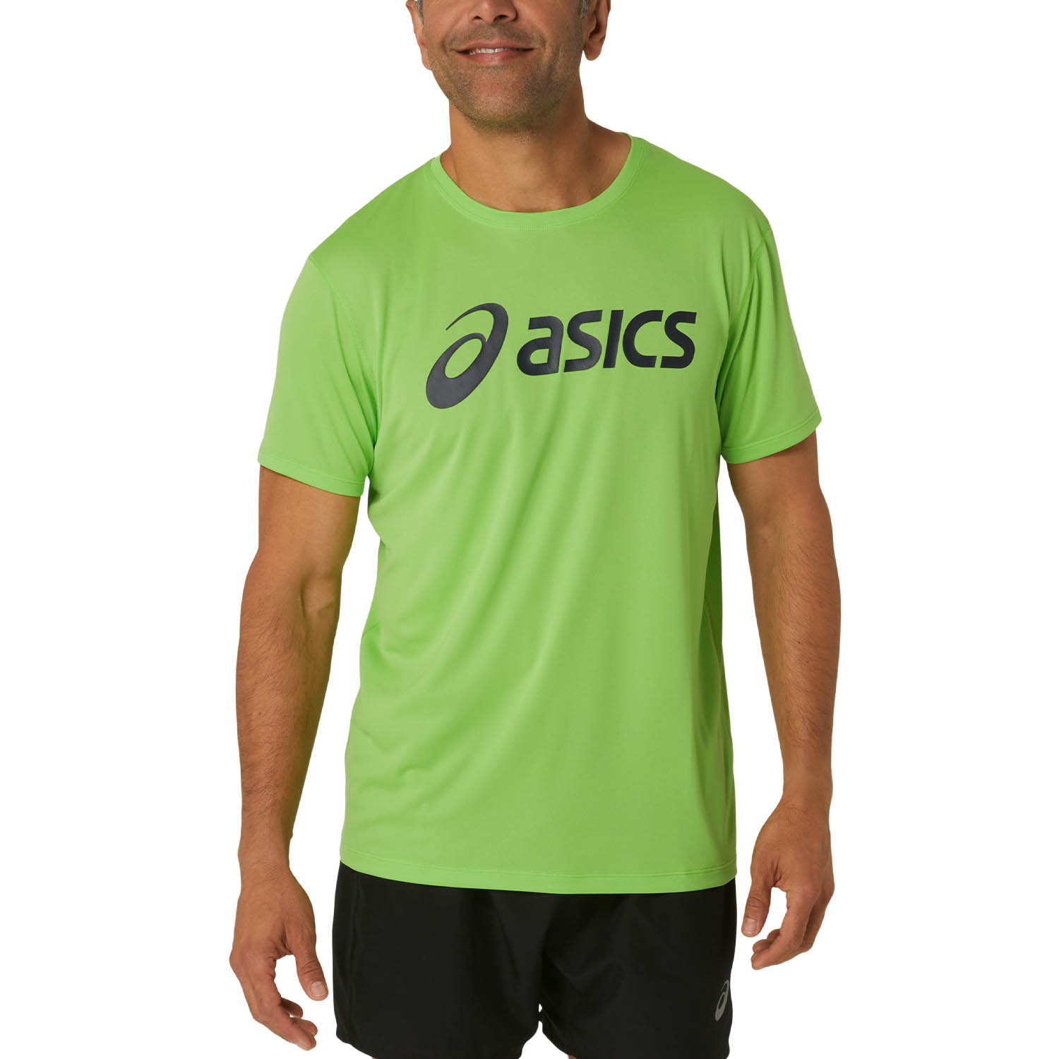 Asics Core Maglietta Electric Lime/French Blue