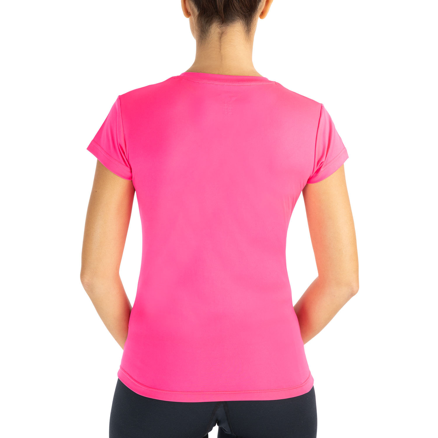 Joma Record II Maglietta Fluor Pink/Black