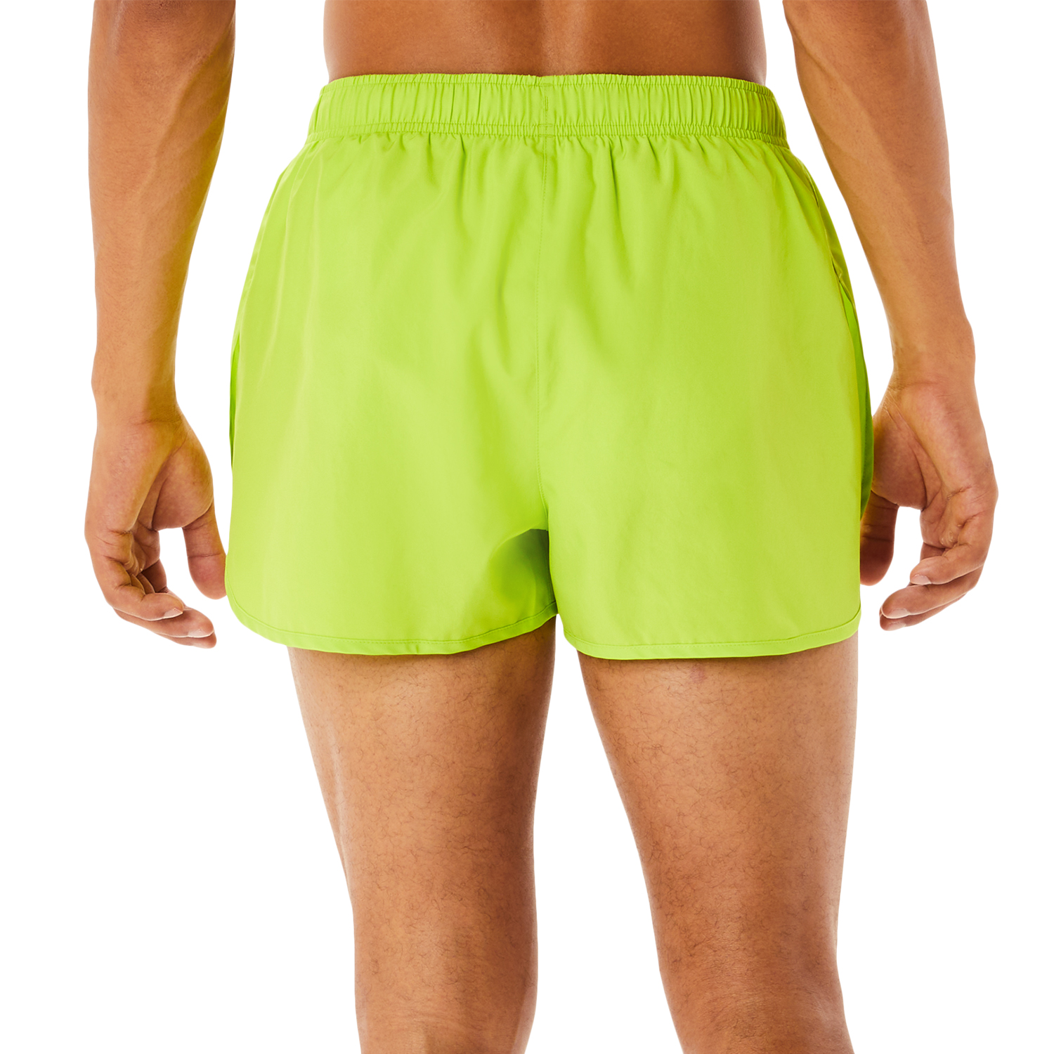 Asics Core Split 2.5in Pantaloncini Lime Zest