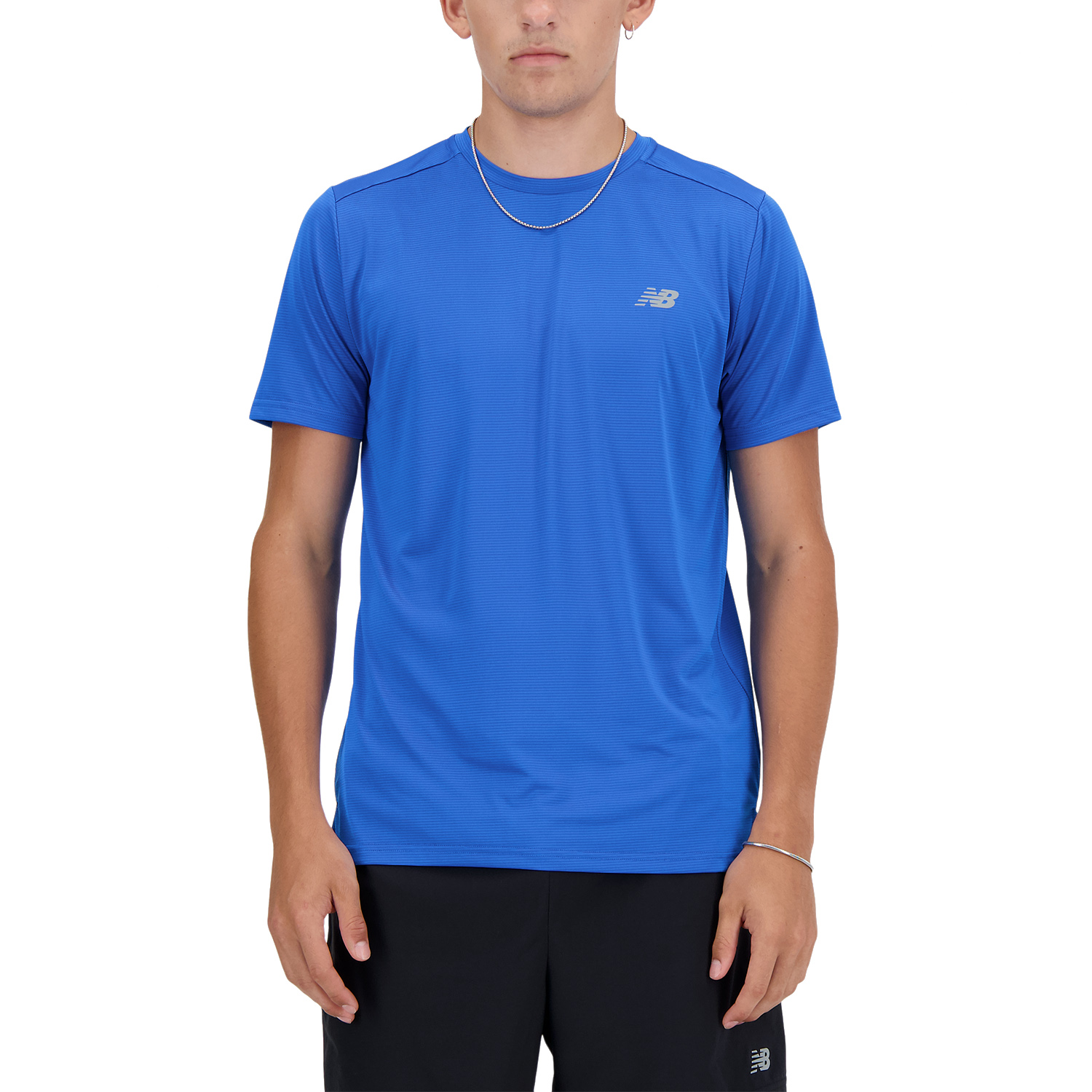 New Balance Performance Maglietta Blue Oasis