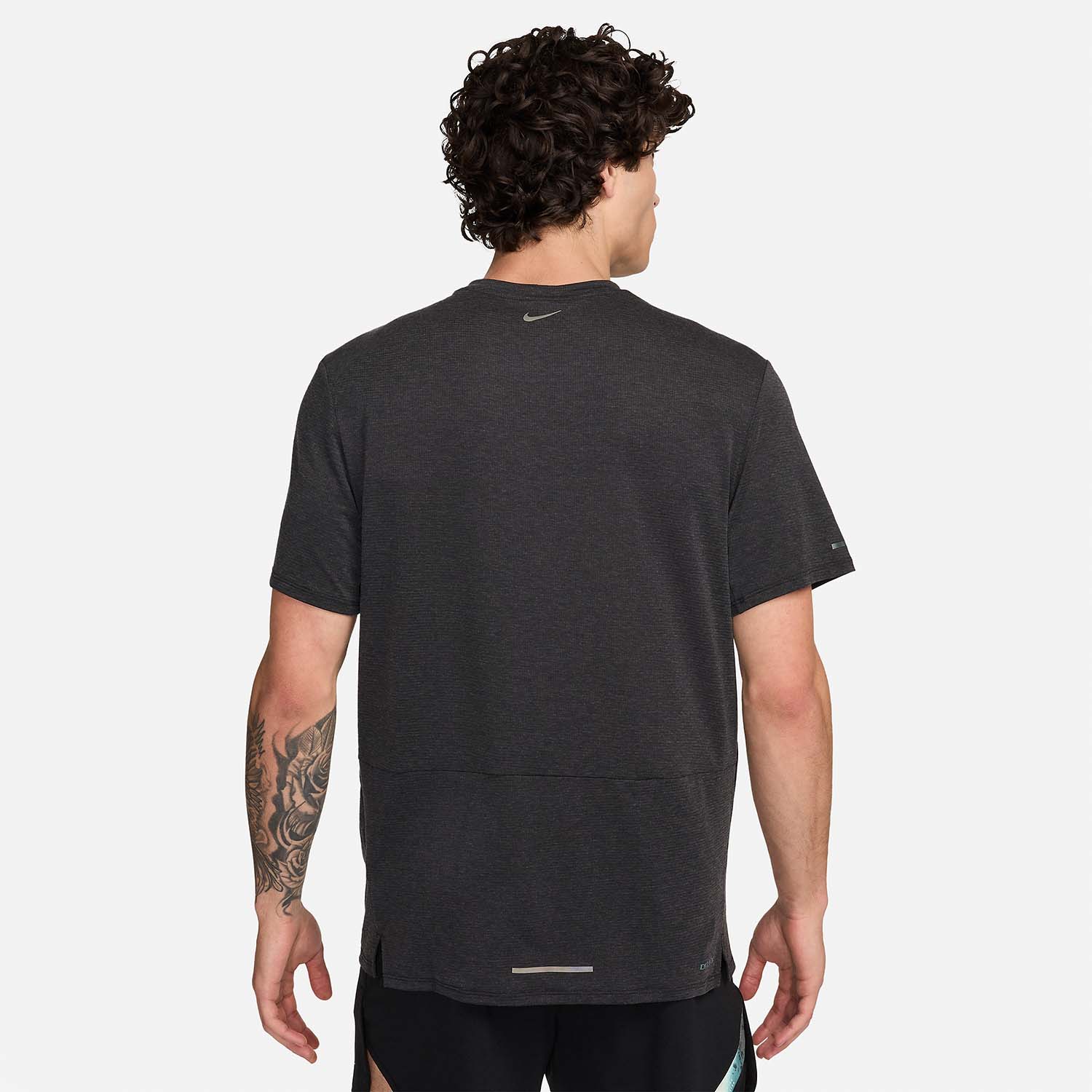 Nike Dri-FIT Rise Logo Maglietta Black/Summit White