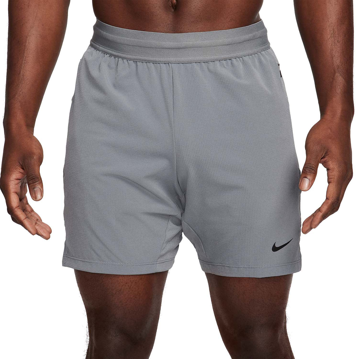 Nike Flex Rep 7in Pantaloncini Smoke Grey/Black
