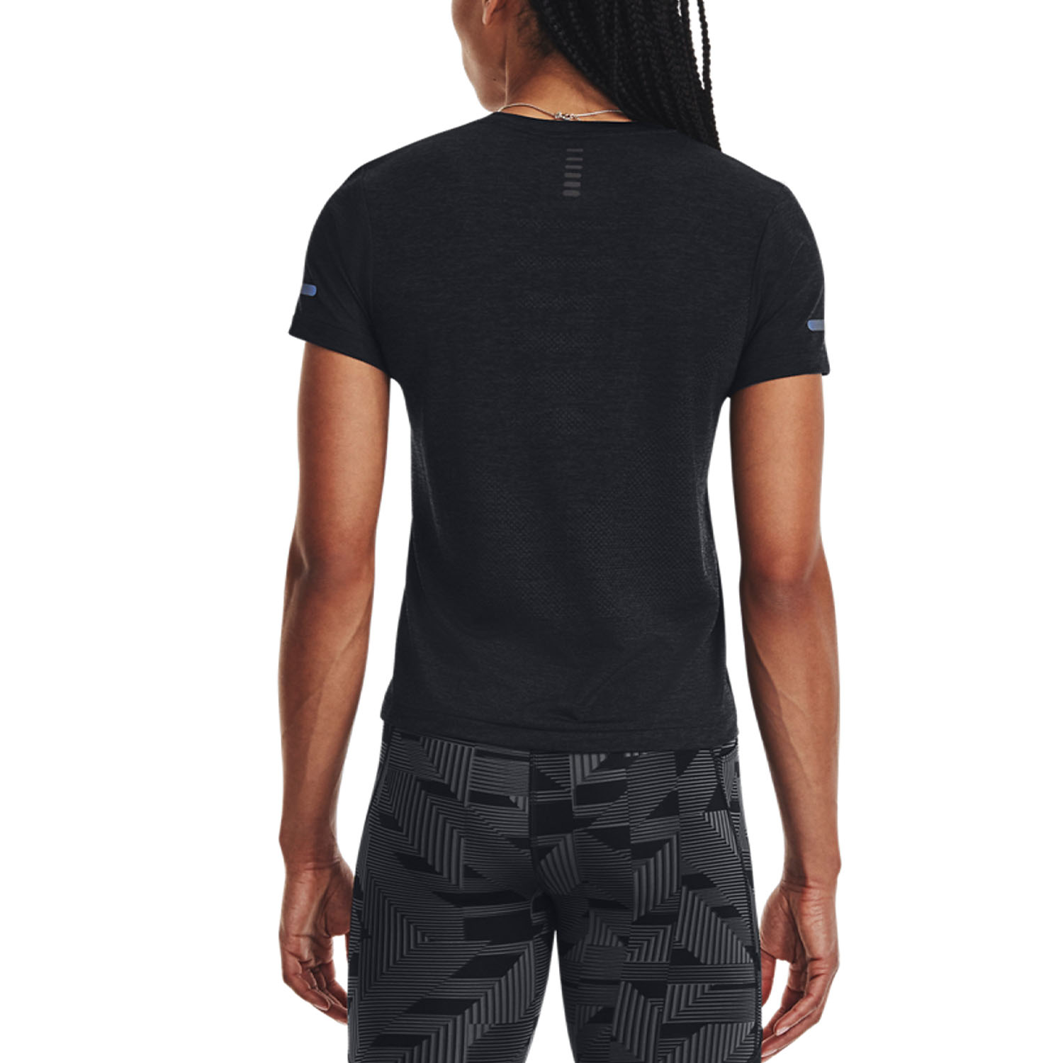 Under Armour Seamless Stride Maglietta Black/Reflective