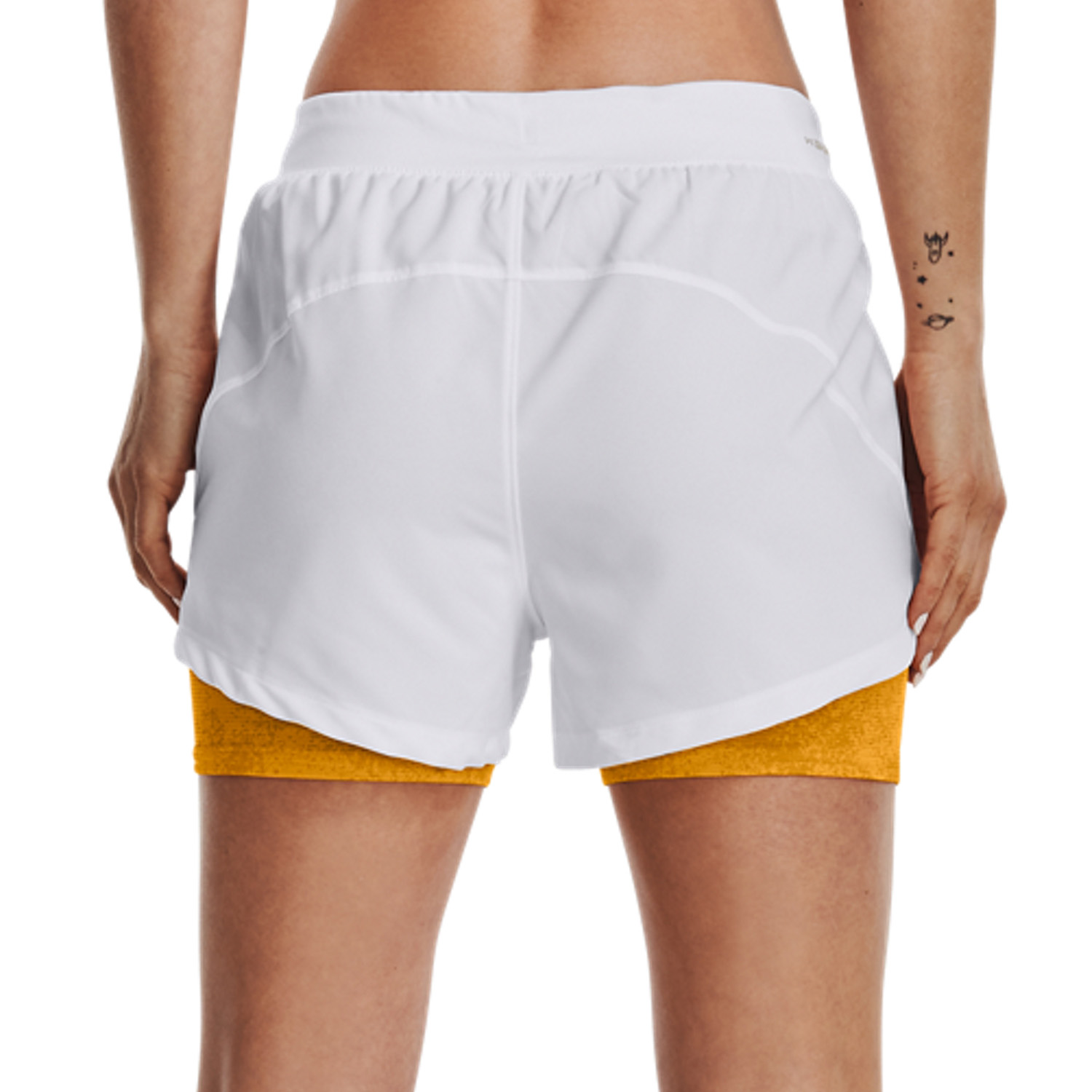 Under Armour Iso Chill 2 in 1 3in Pantaloncini White/Rise/Reflective