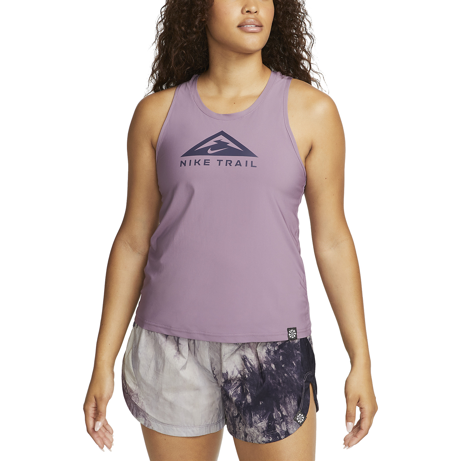 Nike Dri-FIT Logo Canotta Violet Dust/Purple Ink