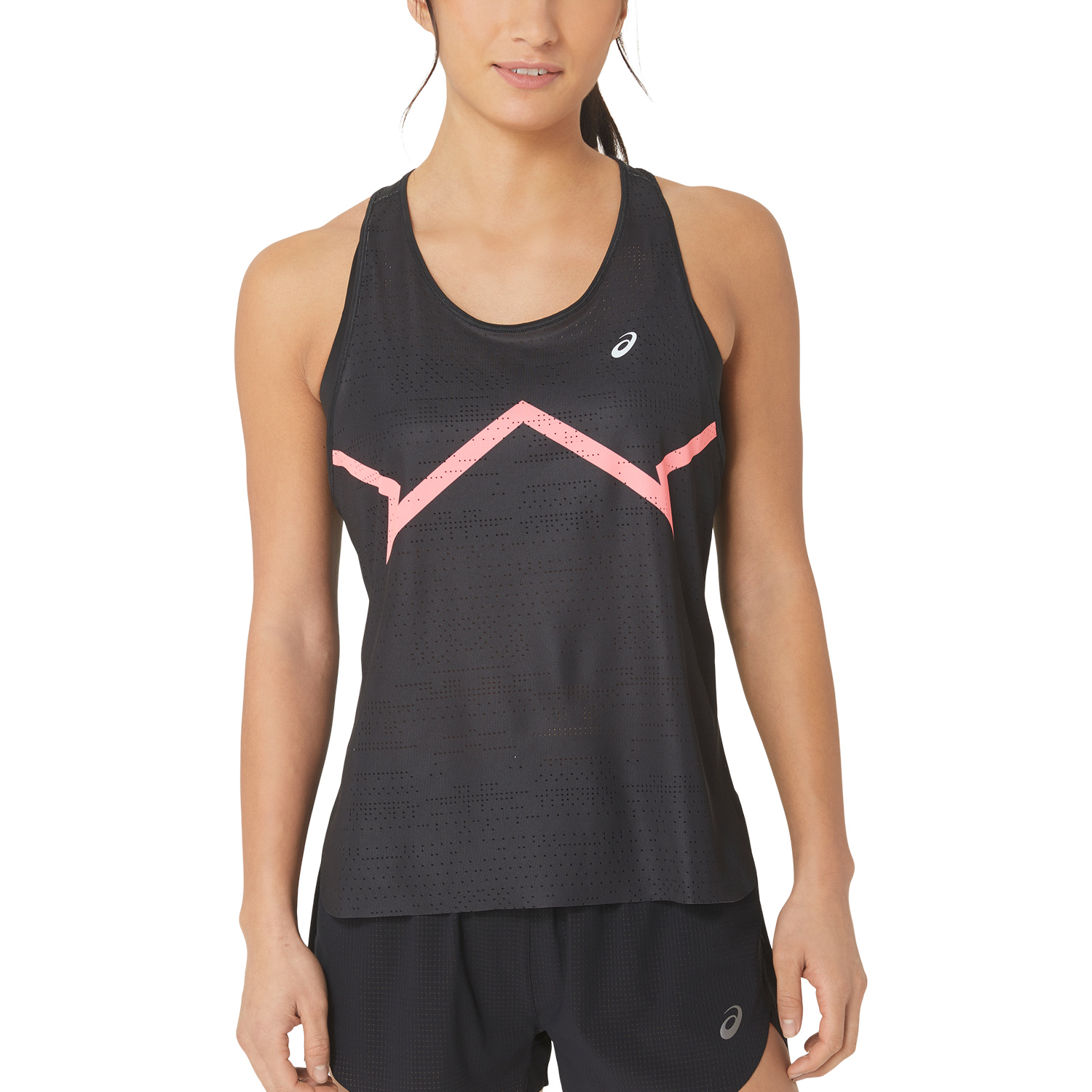 Asics Ventilate Actibreeze Graphic Canotta Performance Black