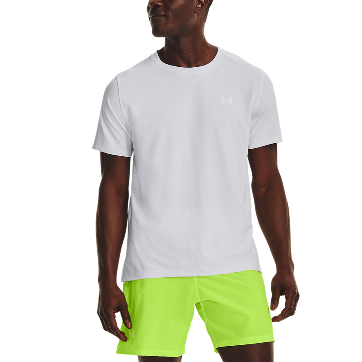 Under Armour Iso-Chill Laser Heat Maglietta White