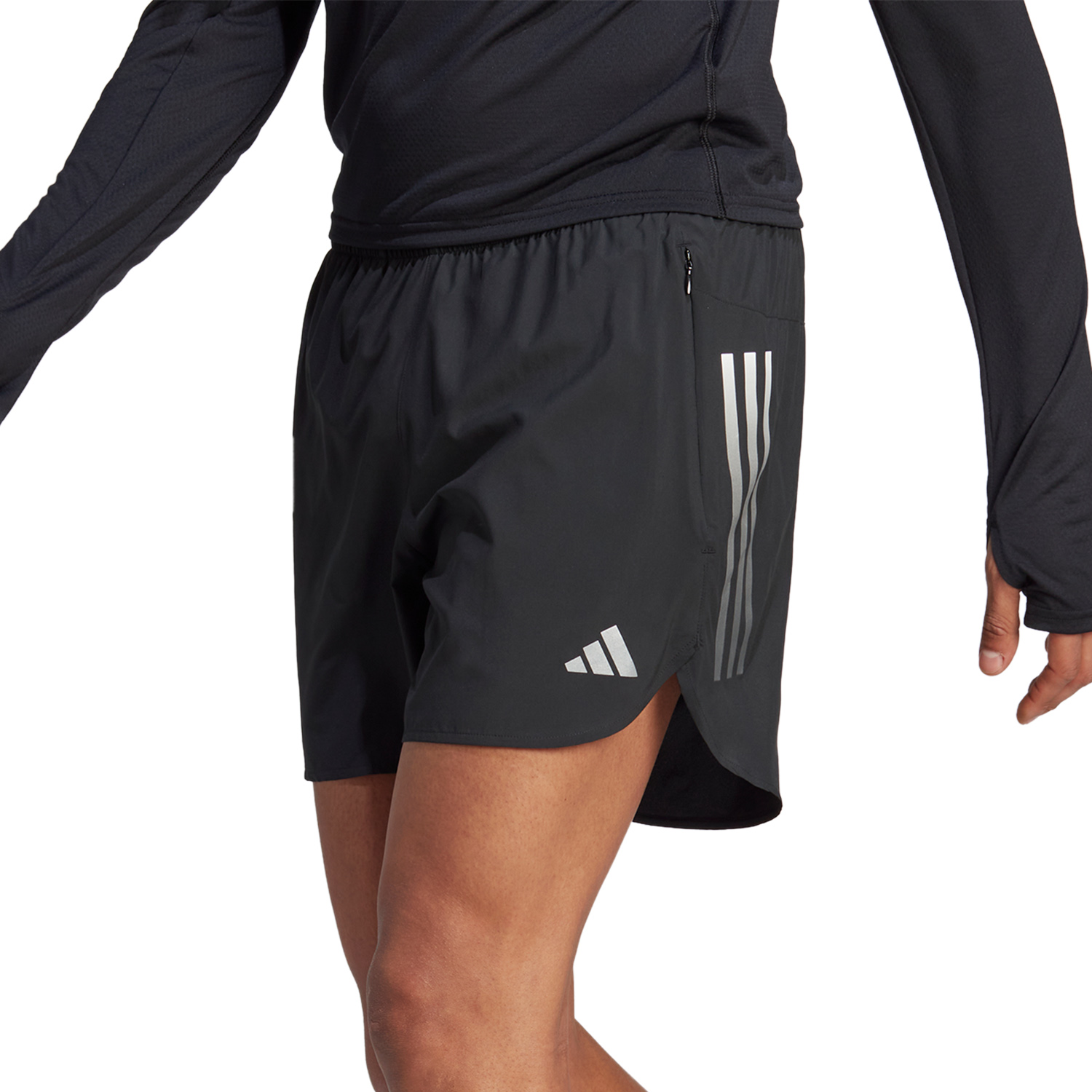 adidas Run Icons 5in Pantaloncini Black/Carbon