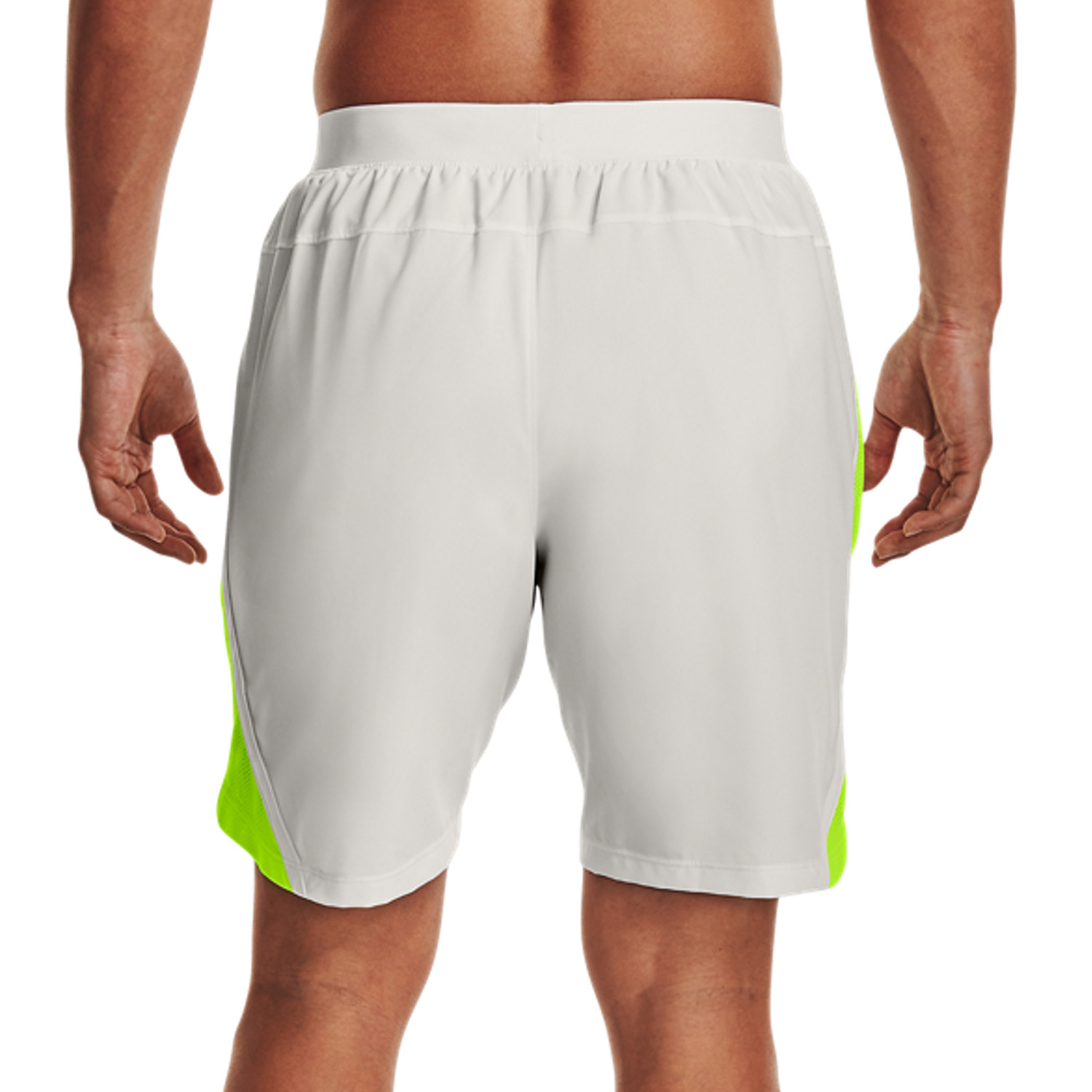 Under Armour Launch 7in Pantaloncini Gray Mist/Lime Surge