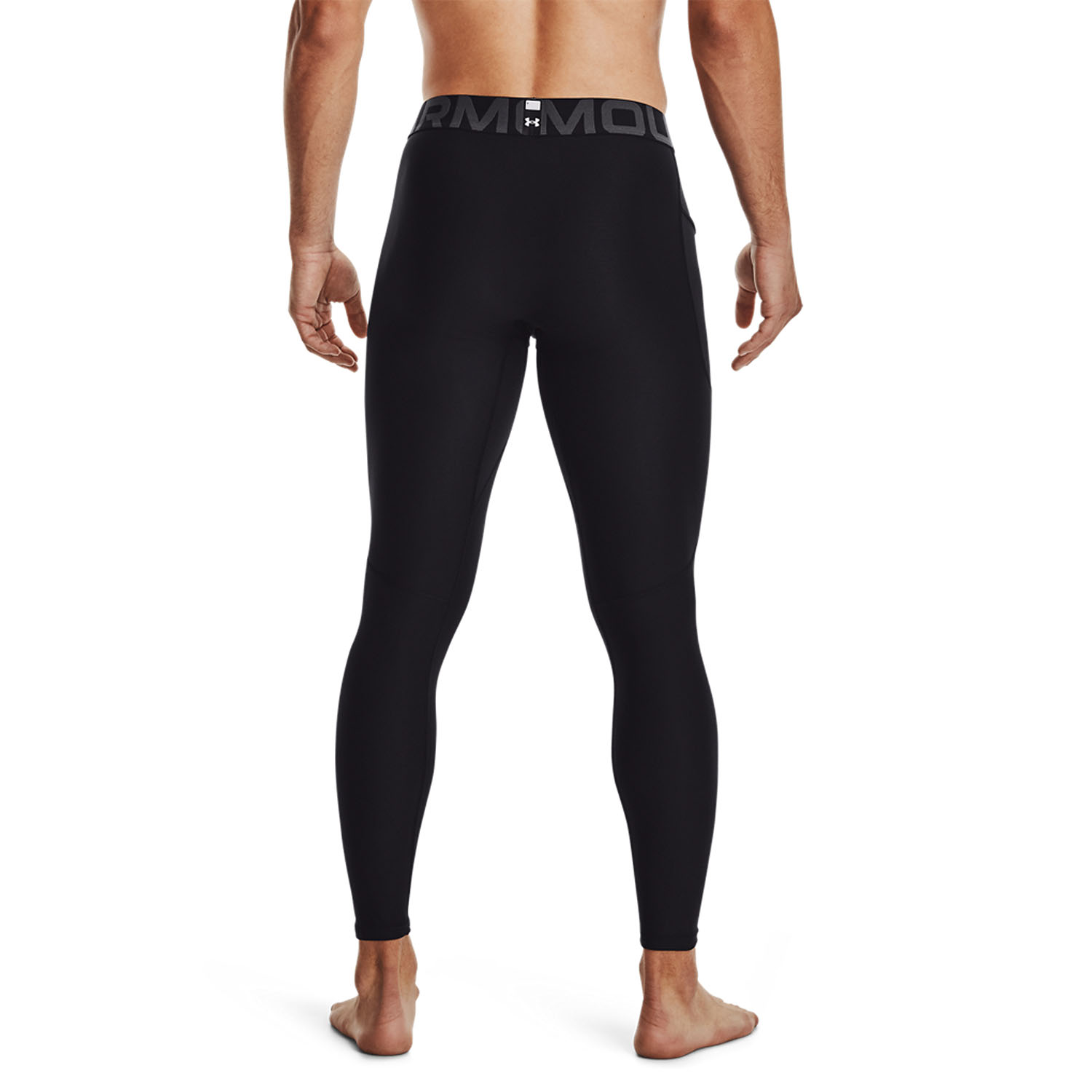 Under Armour HeatGear Calzamaglia Black/White