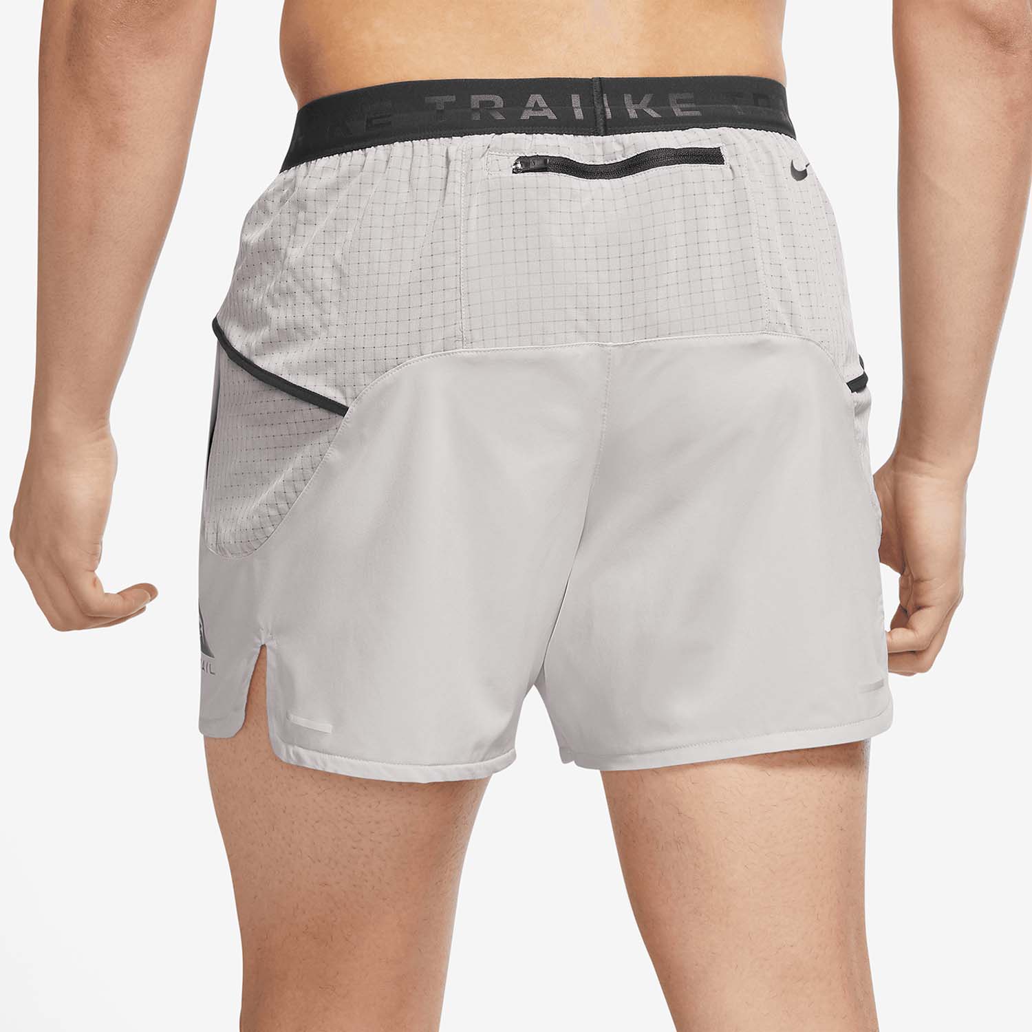 Nike Dri-FIT Second Sunrise 5in Pantaloncini Light Iron Ore/Black