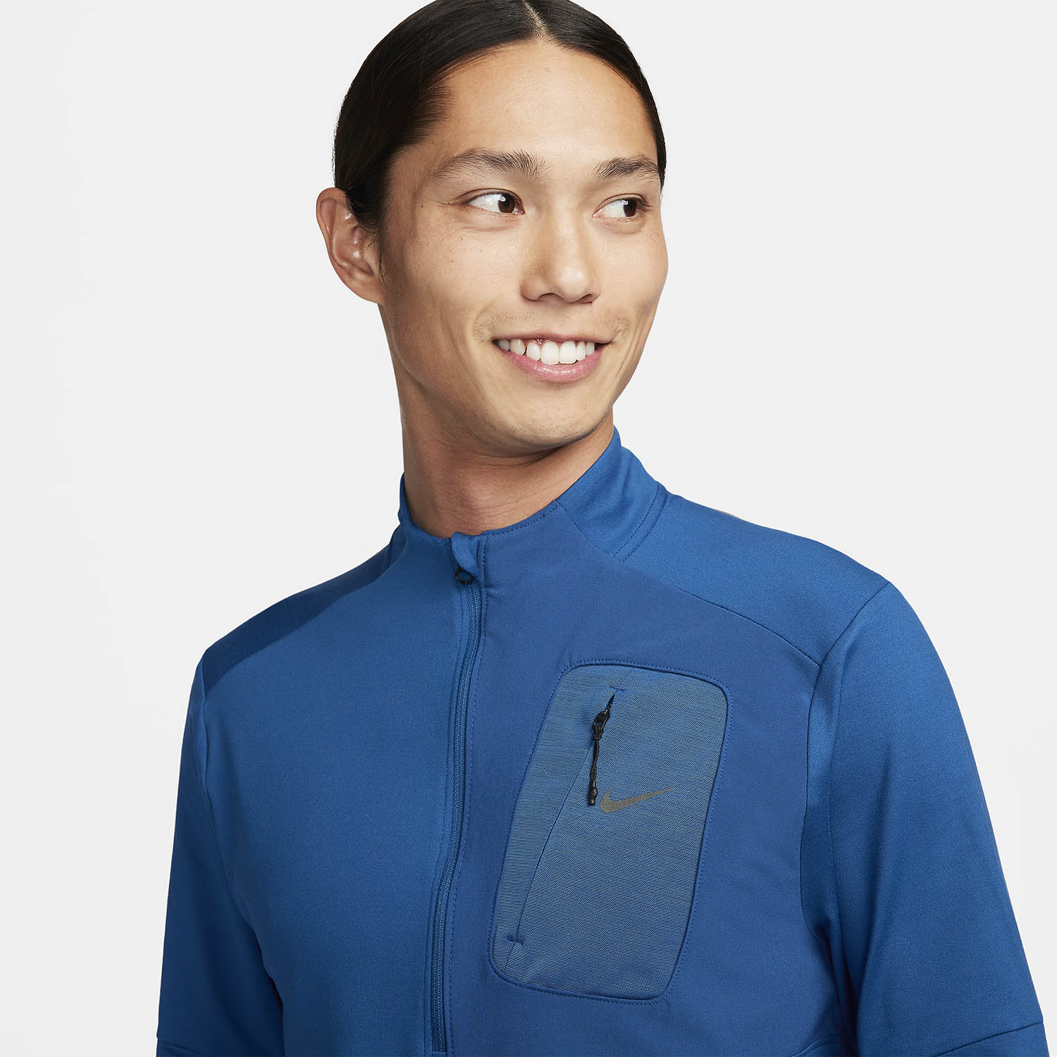 Nike Dri-FIT Element Maglia Court Blue/Black/Black Reflective