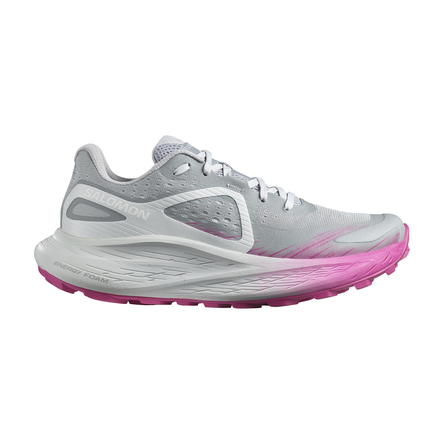 Salomon Glide Max TR Quarry/Illusion Blue/Pink Glo