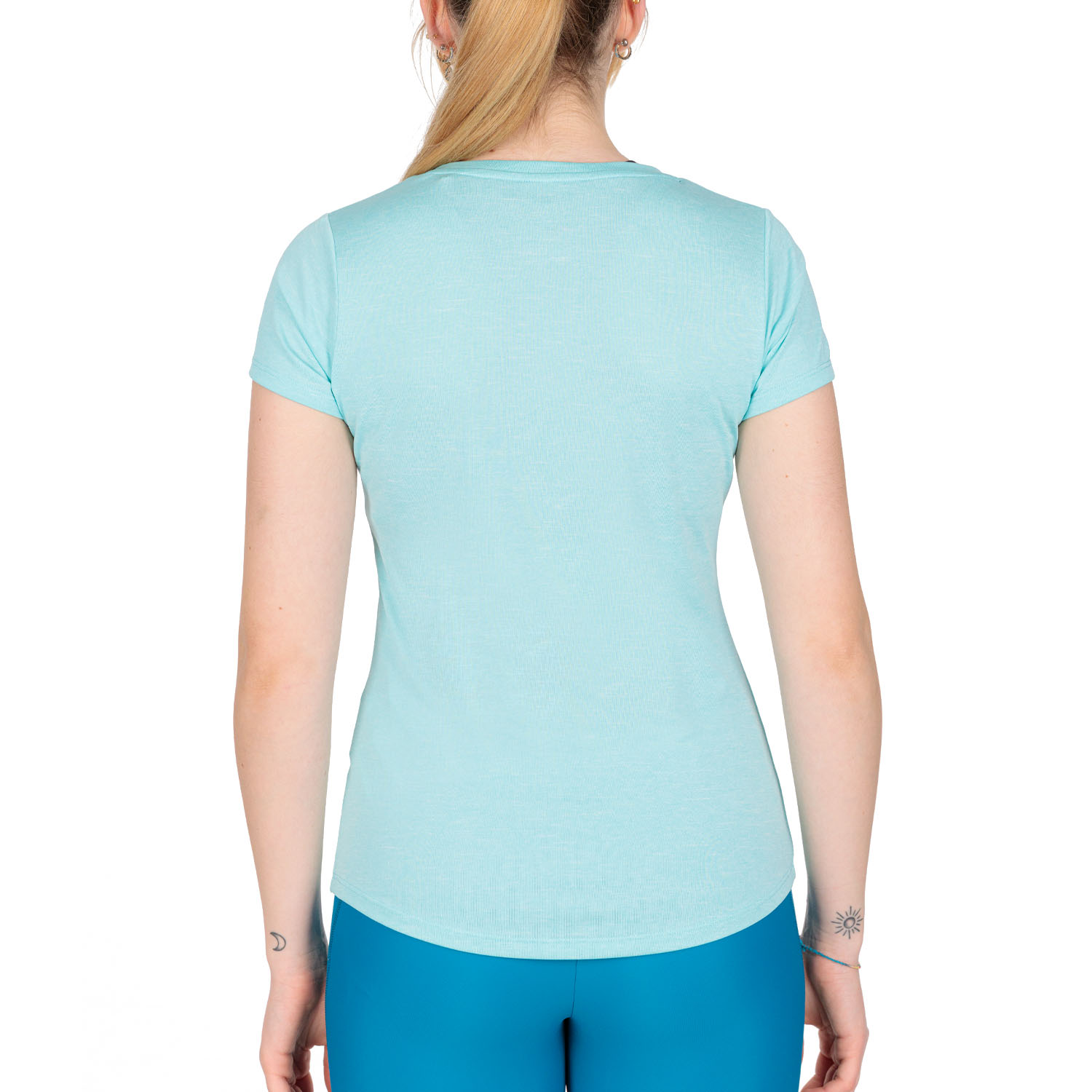 Mizuno Impulse Core Logo Maglietta Angel Blue
