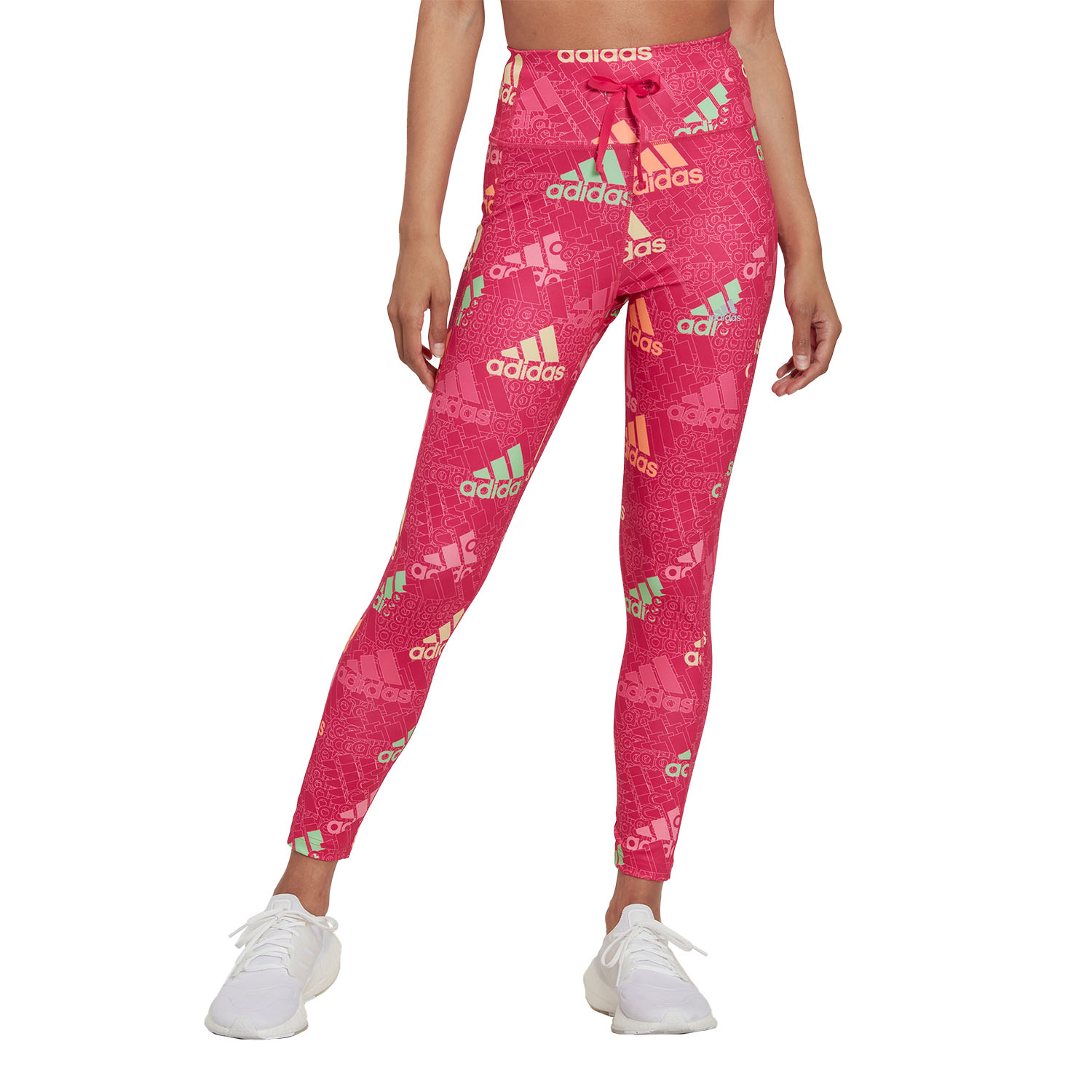 adidas Brand Love 7/8 Tights Blipnk/PulMag