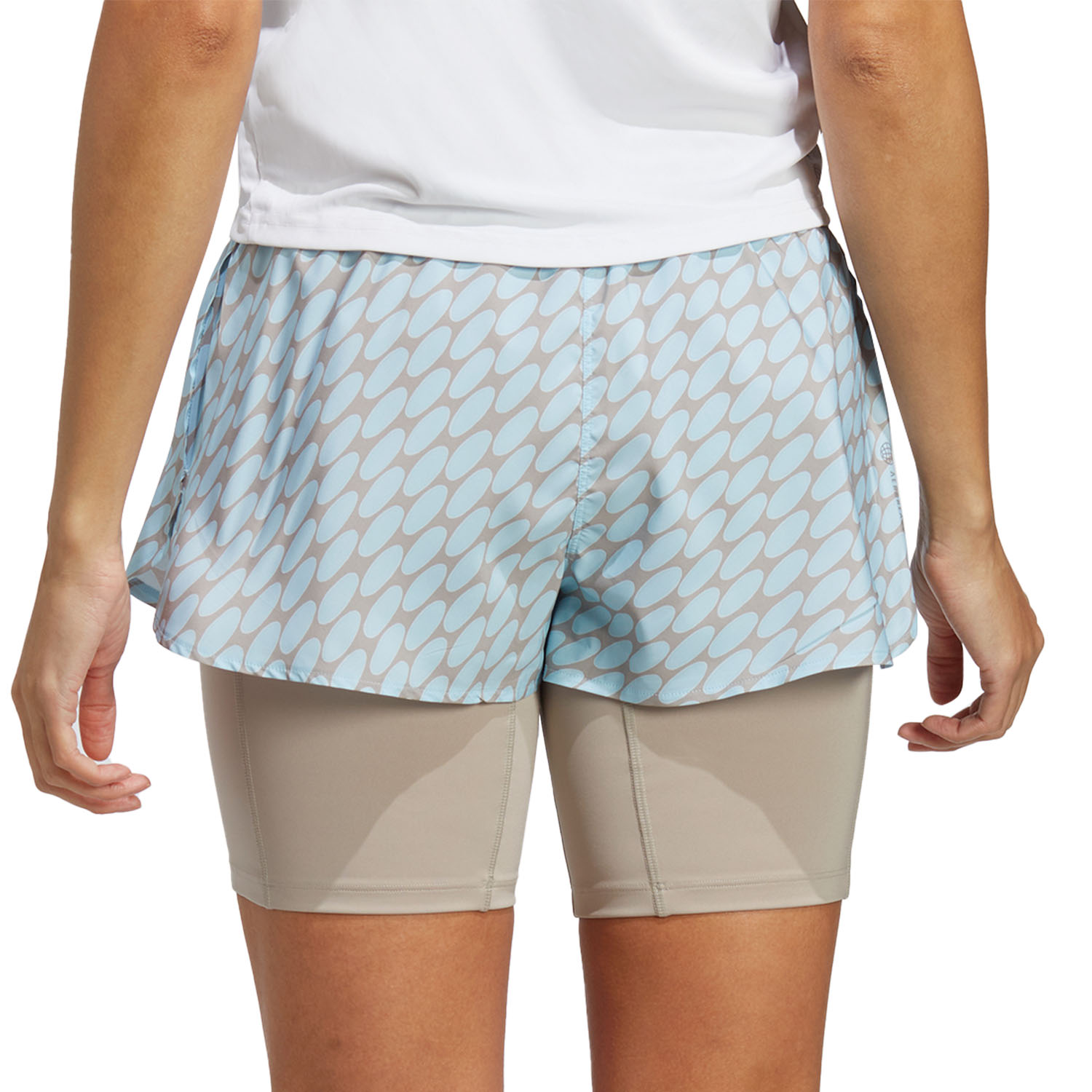 adidas x Marimekko Split 2 in 1 2in Pantaloncini Ice Blu/Light Brow