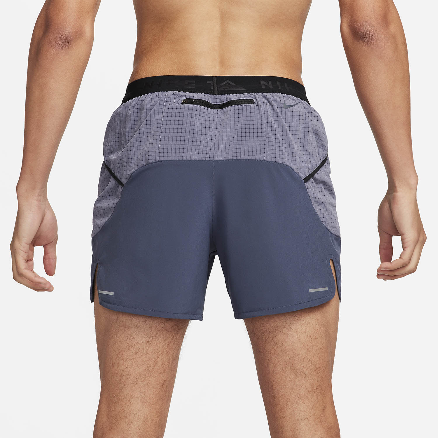 Nike Dri-FIT Second Sunrise 5in Pantaloncini Thunder Blue/Light Carbon/Black