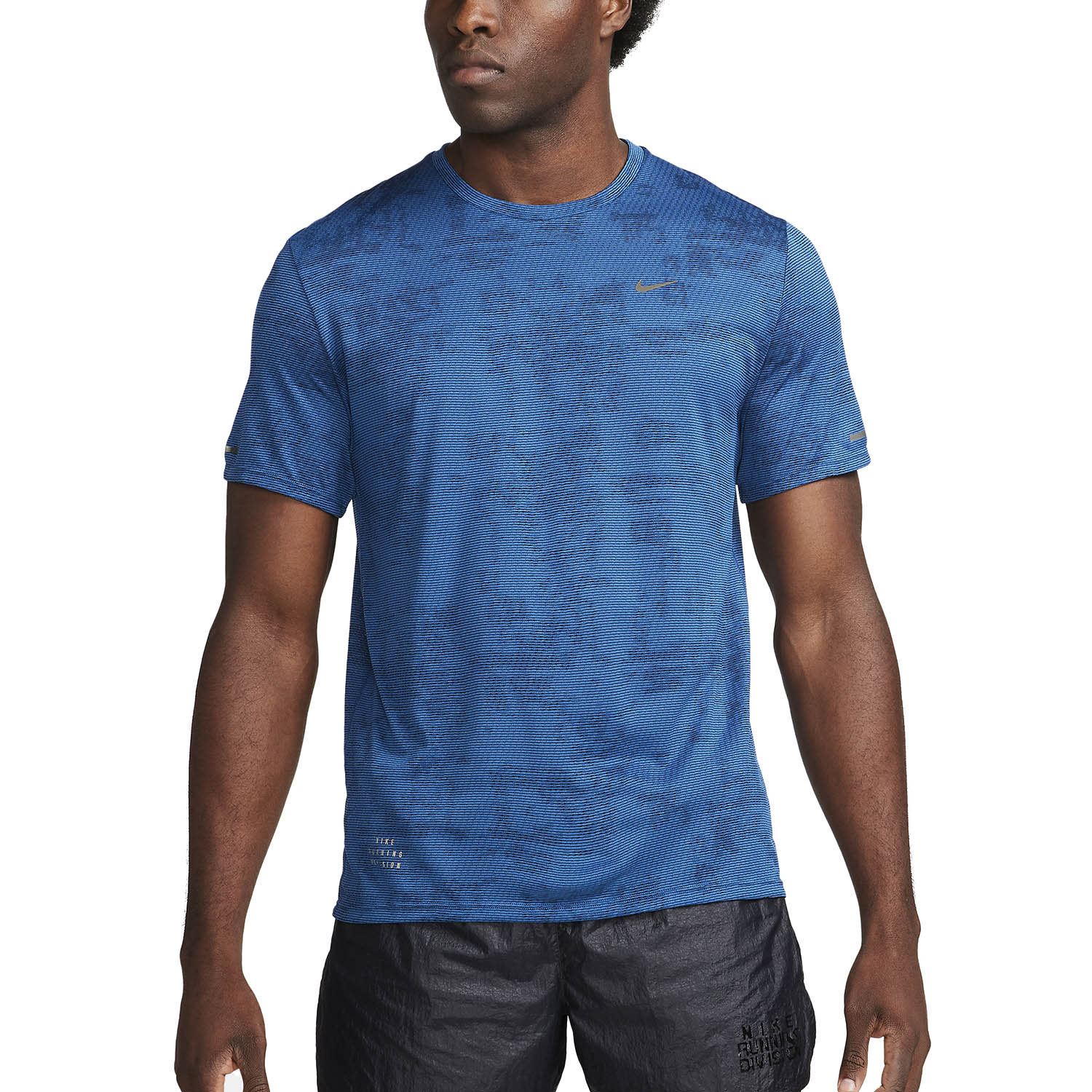 Nike Dri-FIT ADV Division Maglietta Court Blue/Black/Black Reflective