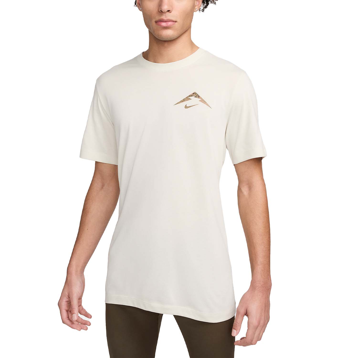 Nike Dri-FIT Trail Logo Maglietta Sea Glass