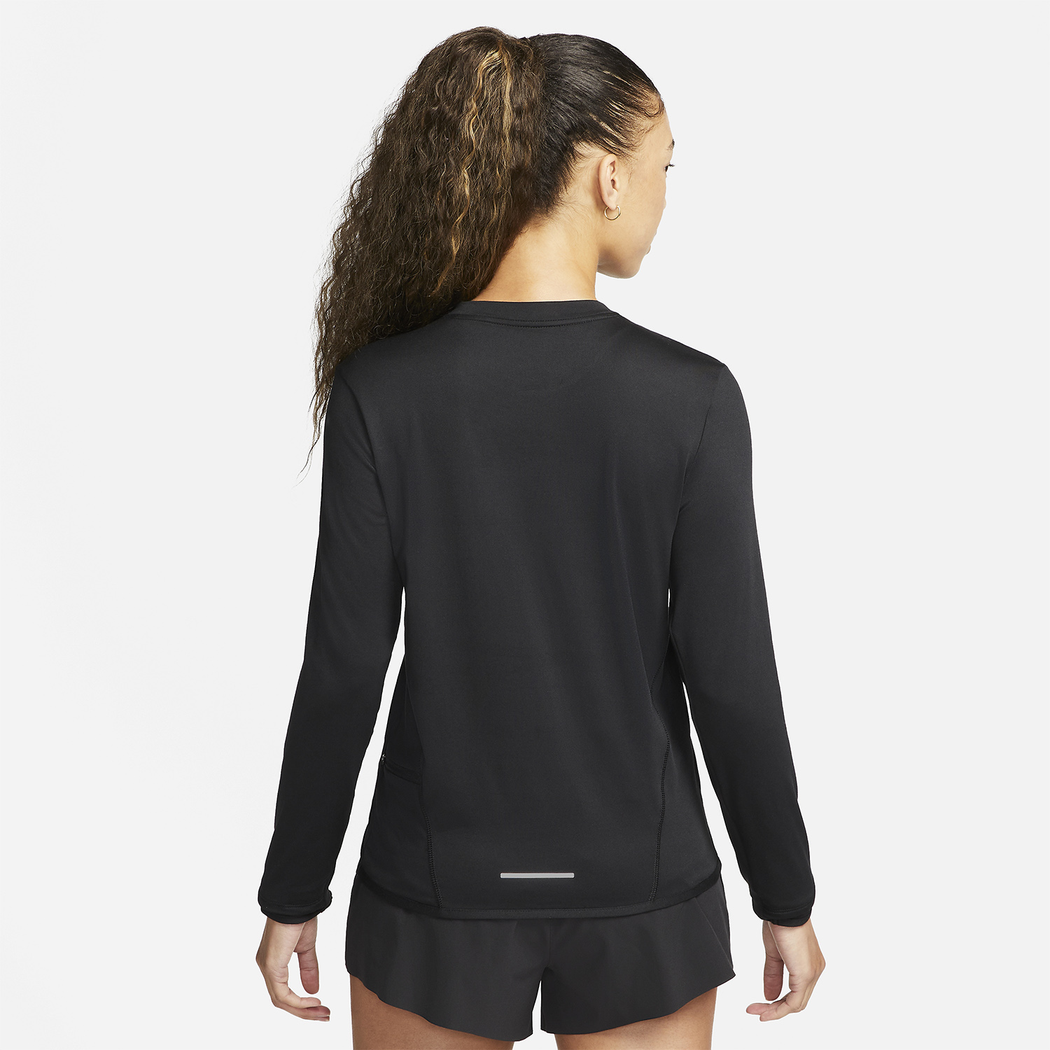 Nike Dri-FIT Swift Element UV Maglia Black/Reflective Silver