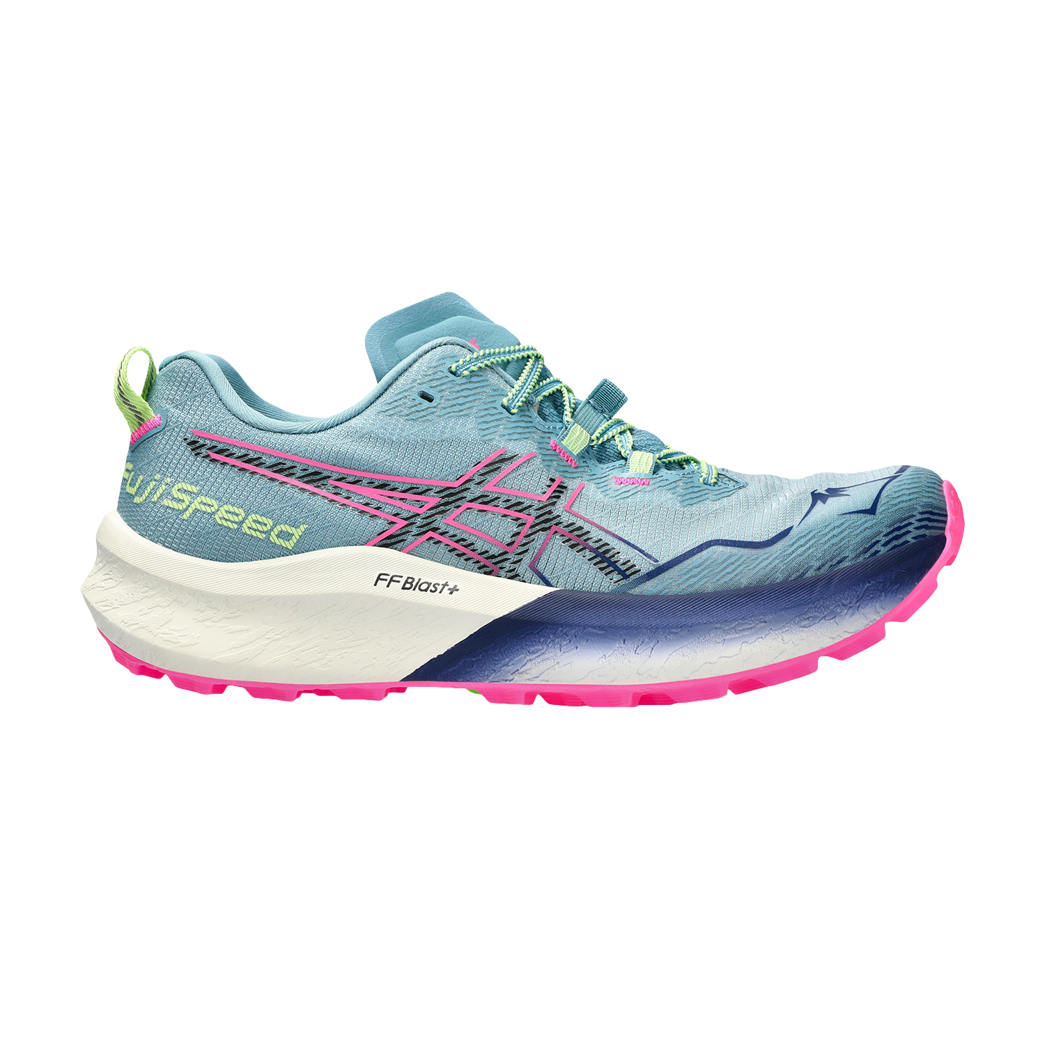 Asics Fuji Speed 2 Gris Blue/Black