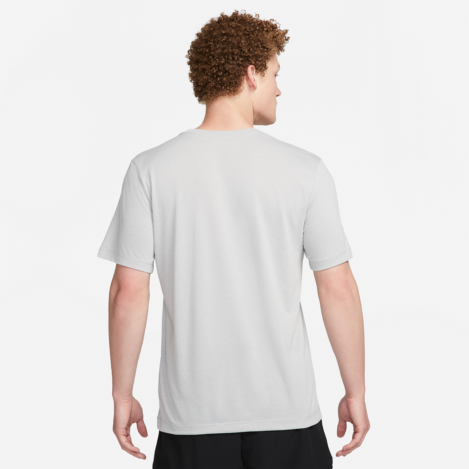Nike Pro Fitness Maglietta Light Smoke Grey