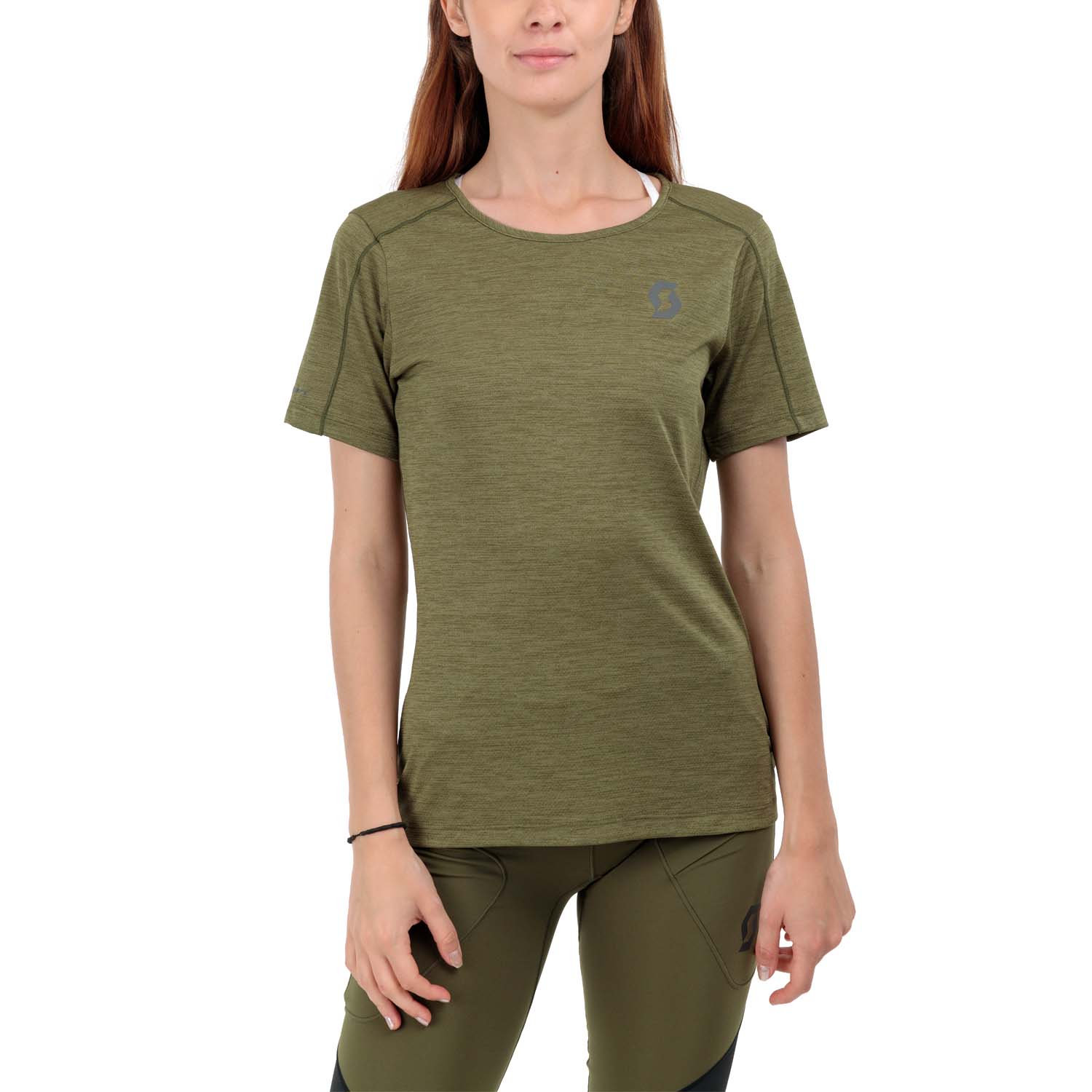 Scott Endurance LT Maglietta Fir Green