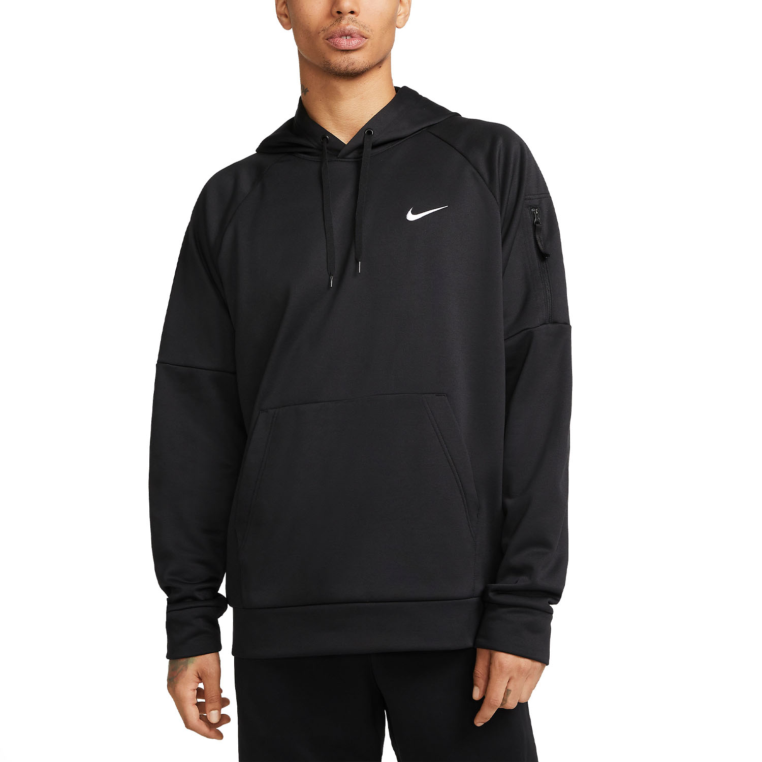 Nike Therma-FIT Swoosh Felpa Black/White
