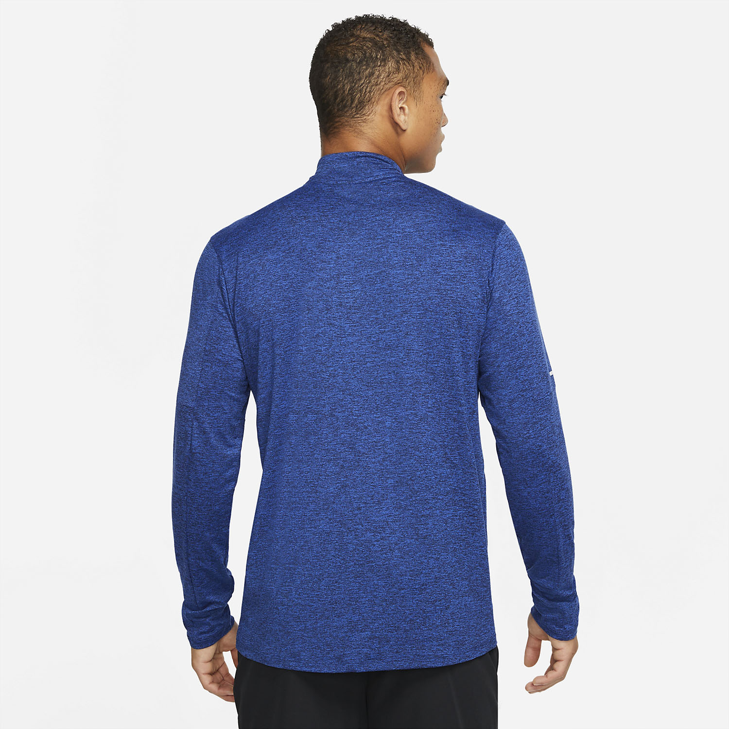 Nike Dri-FIT Element Logo Maglia Obsidian/Game Royal/Reflective Silver