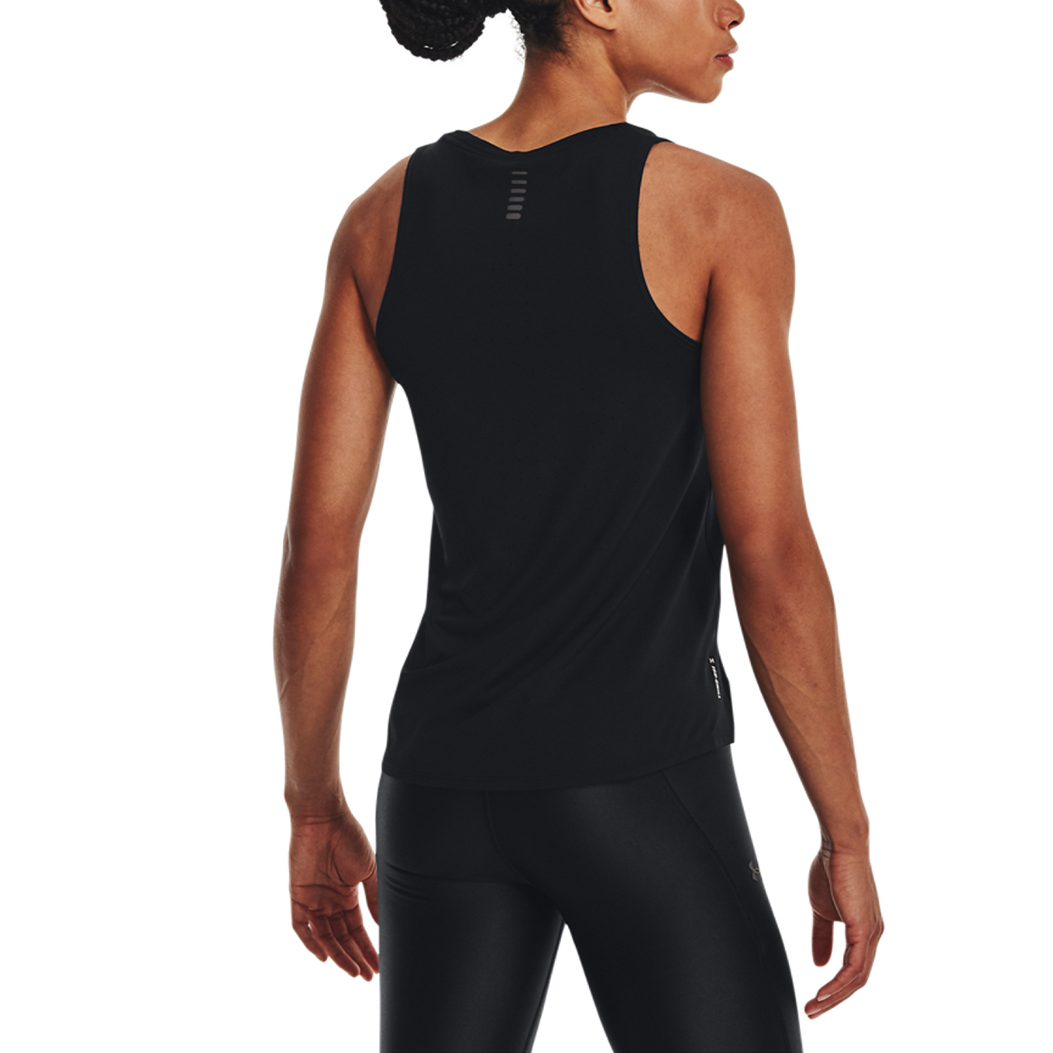 Under Armour Iso-Chill Laser Canotta Black/Reflective