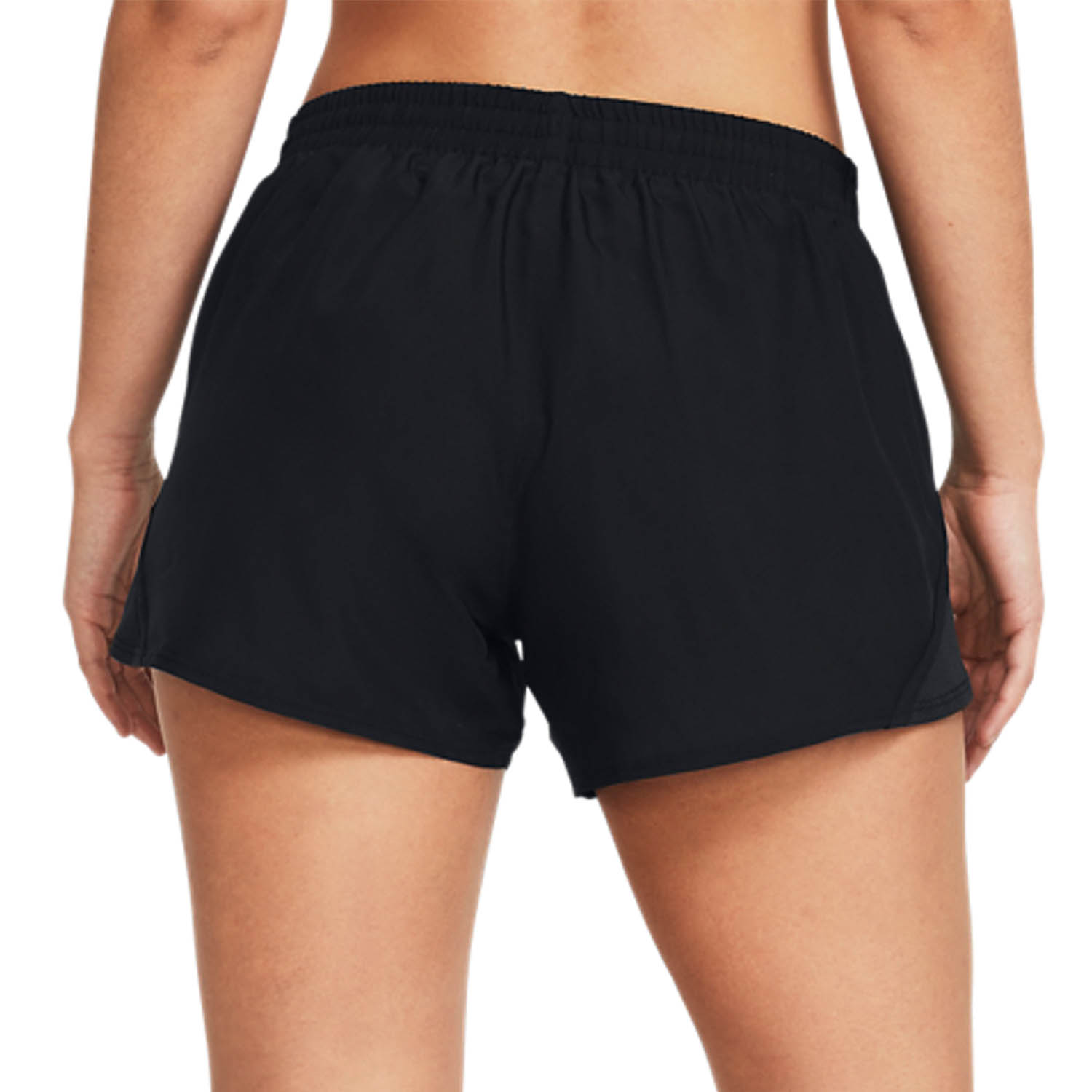 Under Armour Fly By 4in Pantaloncini Black/Reflective
