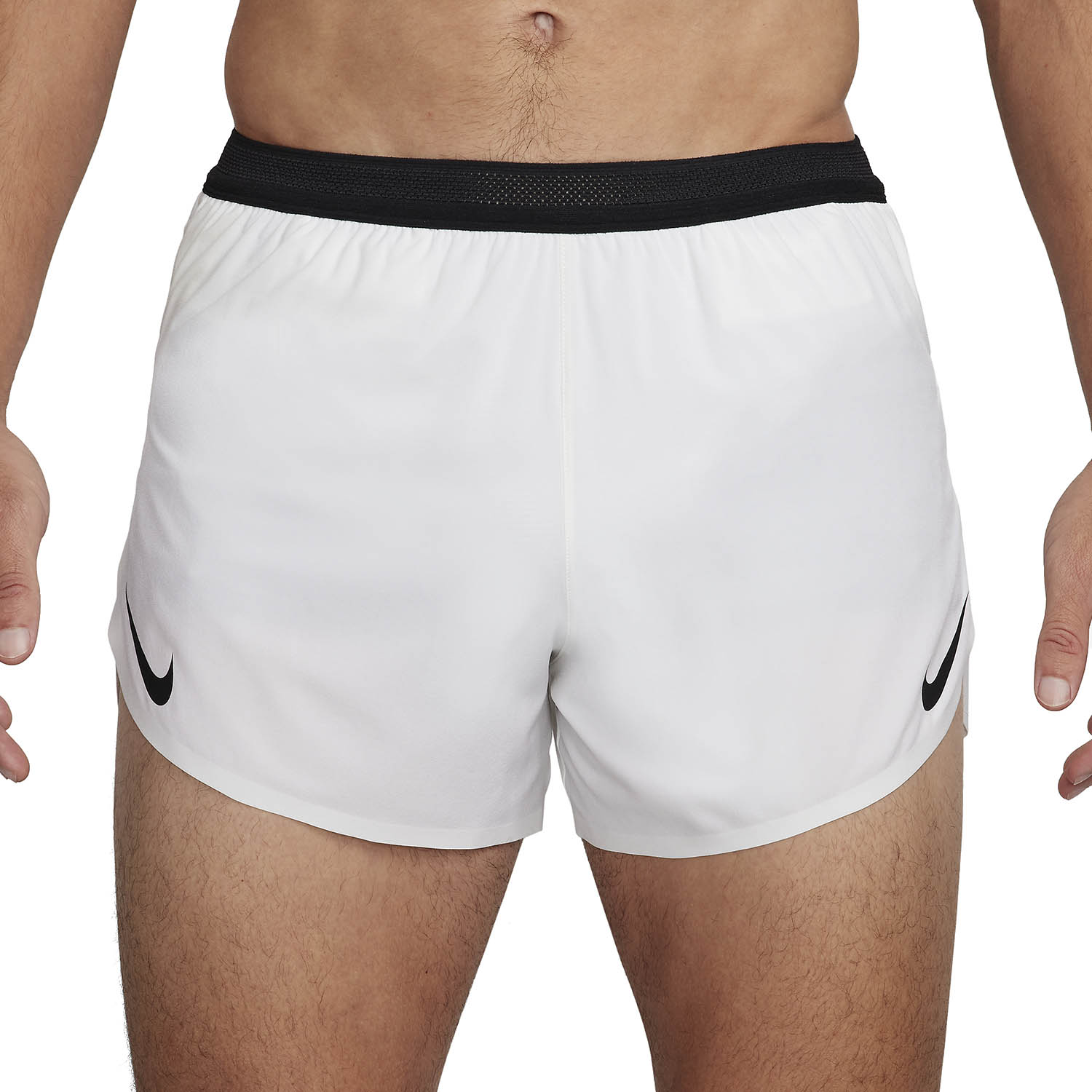Nike Dri-FIT ADV AeroSwift 4in Pantaloncini Summit White/Black