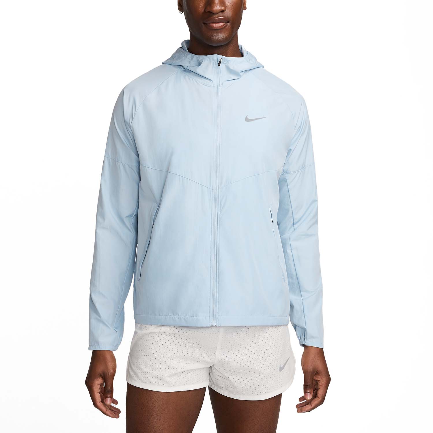Nike Repel Miler Giacca Light Armony Blue/Reflective Silver