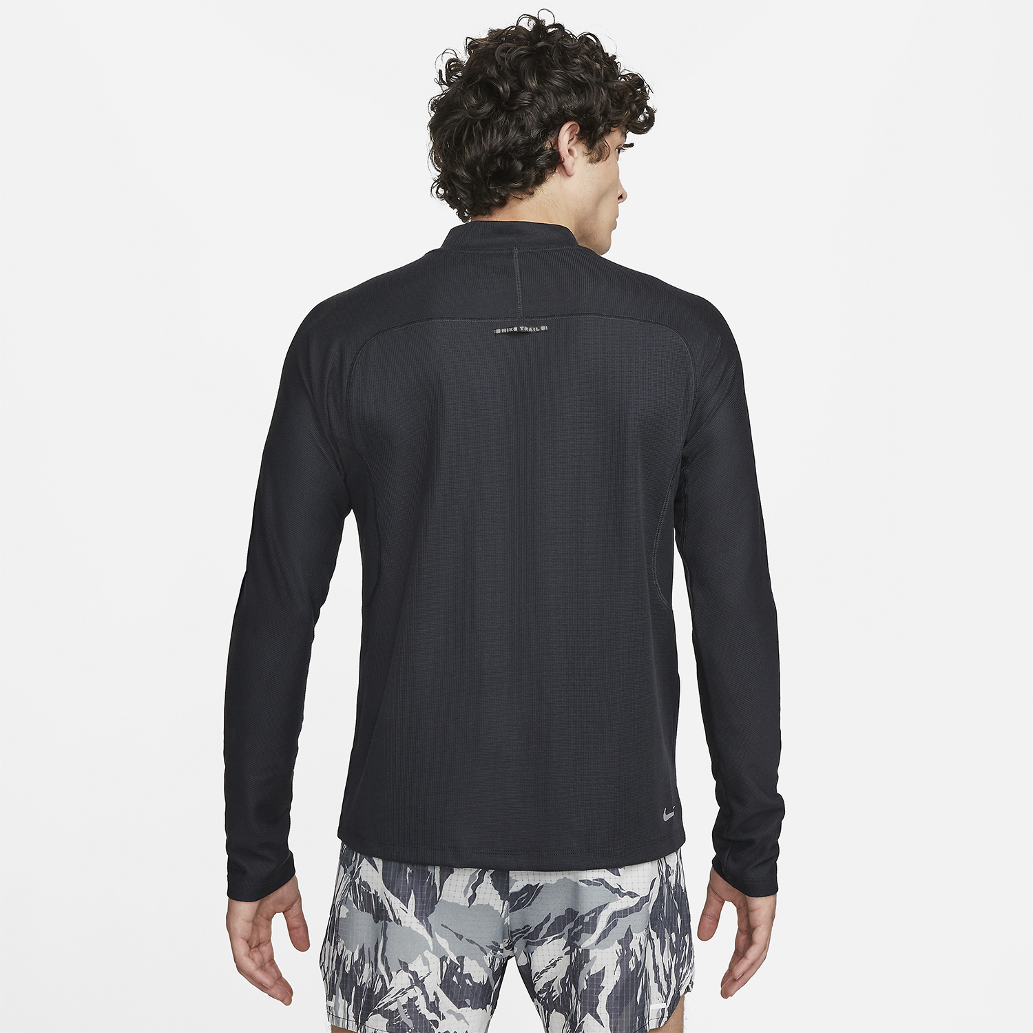 Nike Trail Dri-FIT Swoosh Maglia Black/White