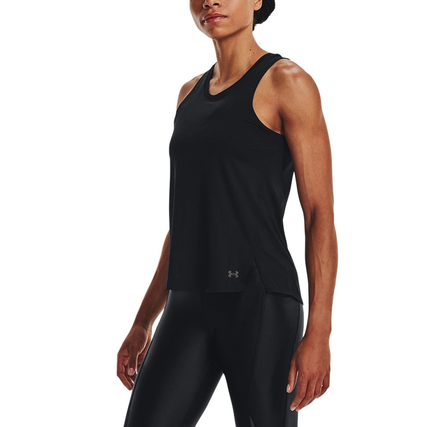 Under Armour Iso-Chill Laser Canotta Black/Reflective