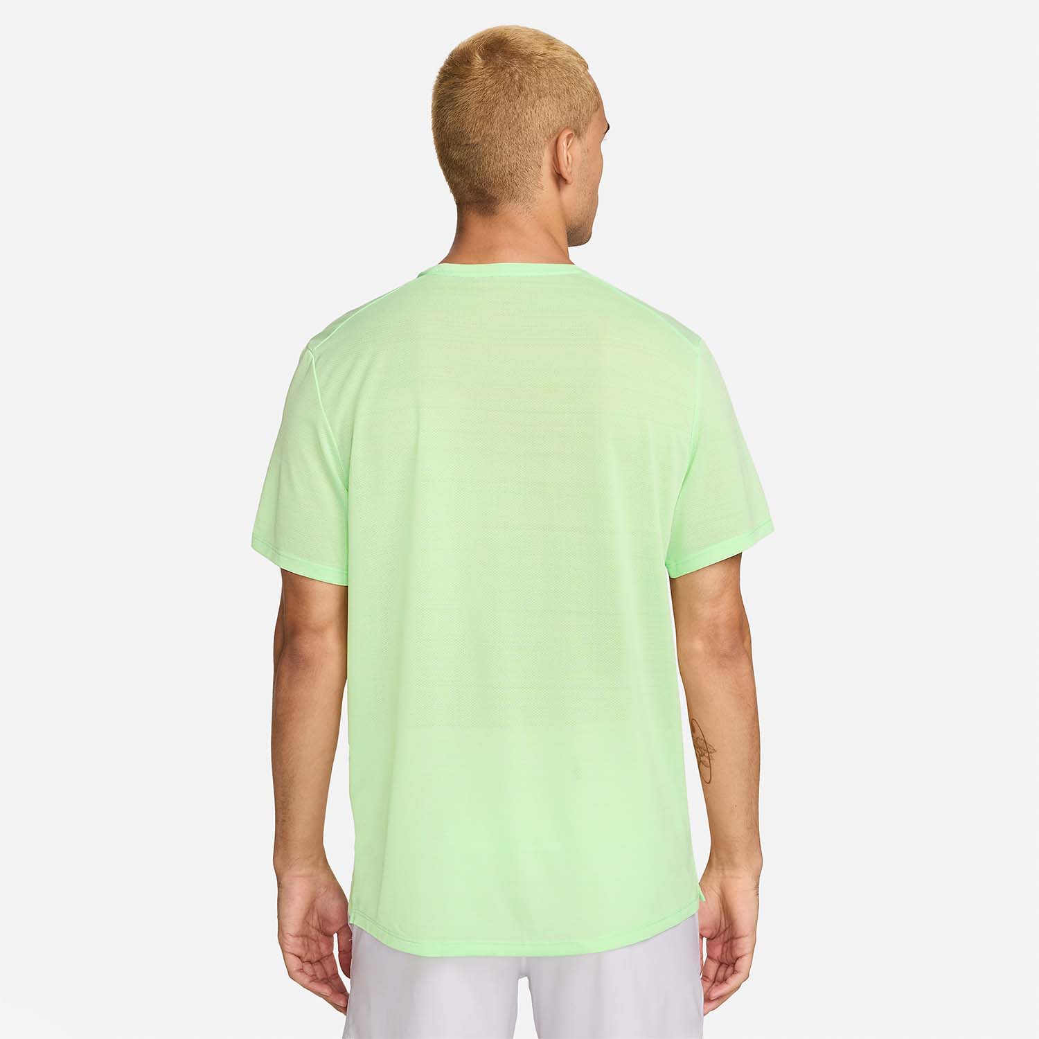 Nike Dri-FIT Miler Breathe Maglietta Vapor Green/Reflective Silver