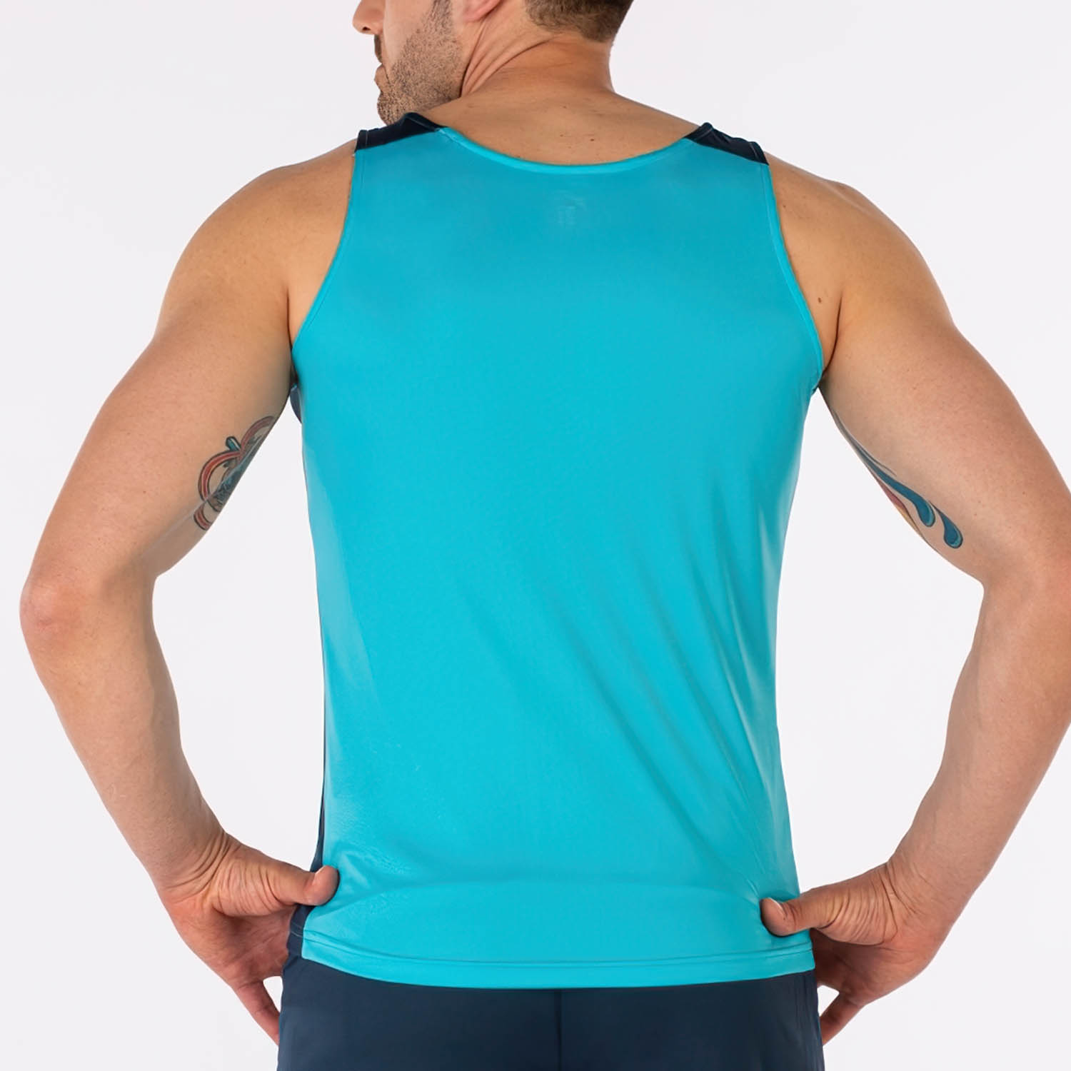 Joma Record II Canotta Fluor Turquoise/Dark Navy