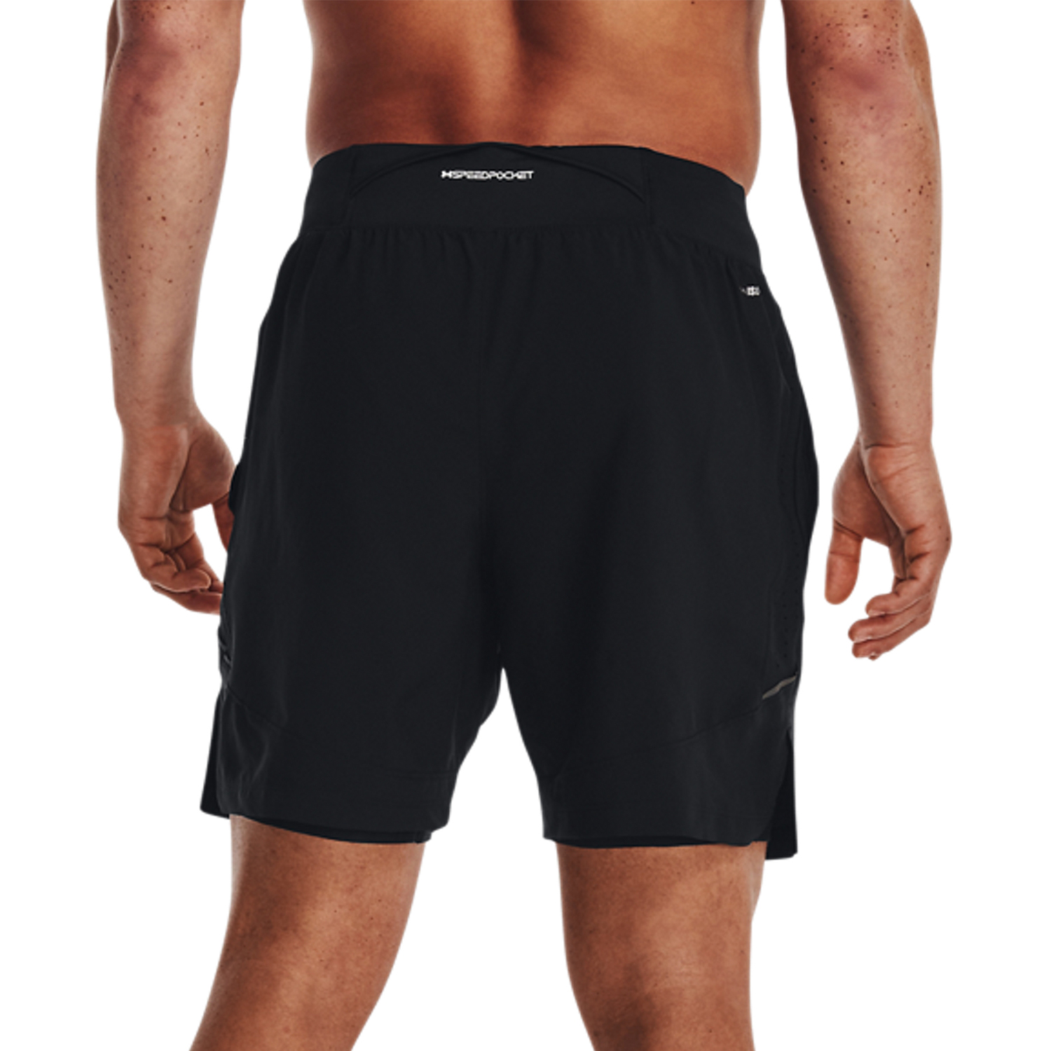 Under Armour Launch Elite 2 in 1 7in Pantaloncini Black/Reflective