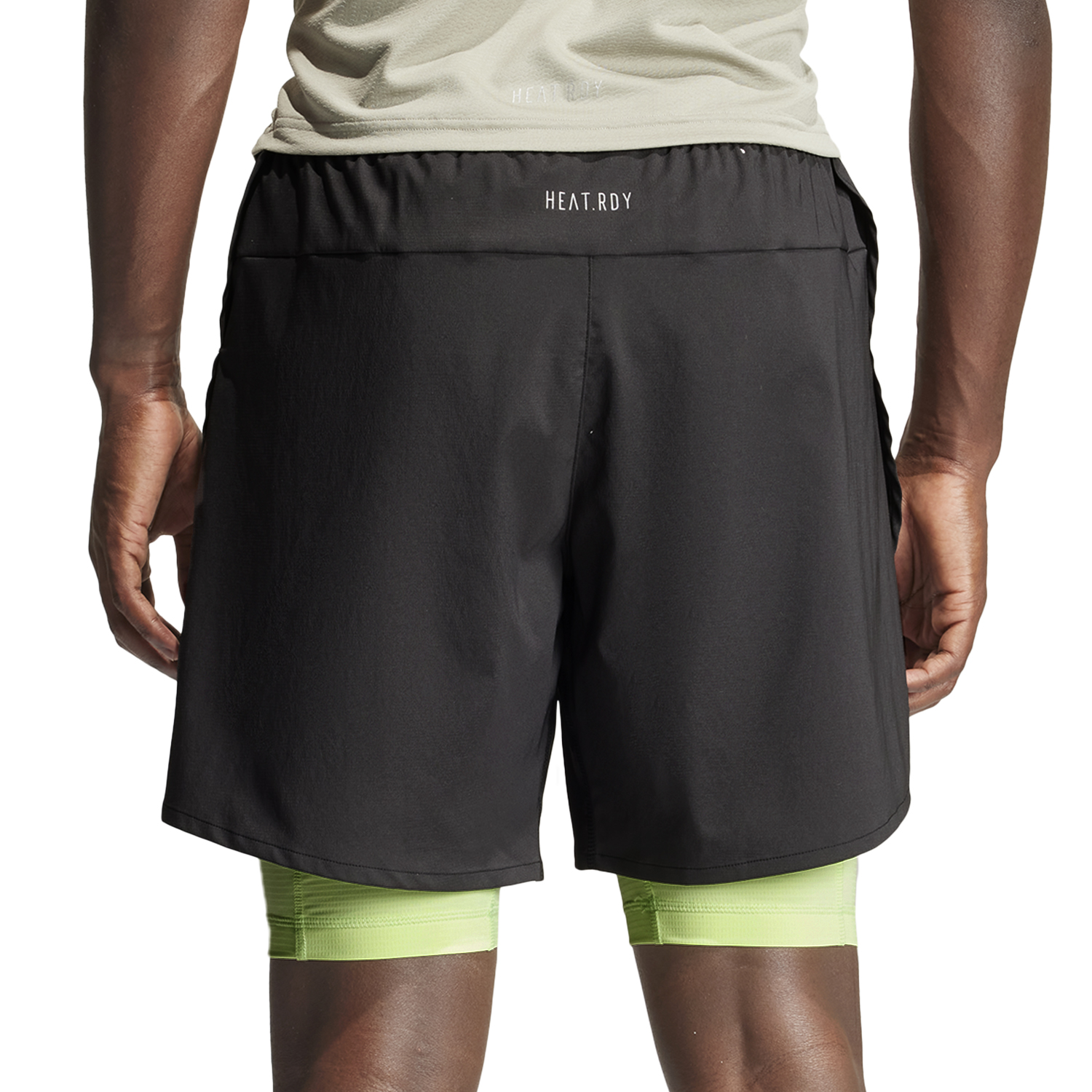 adidas HIIT Heat.RDY 2 in 1 5in Pantaloncini Black/Segrsp