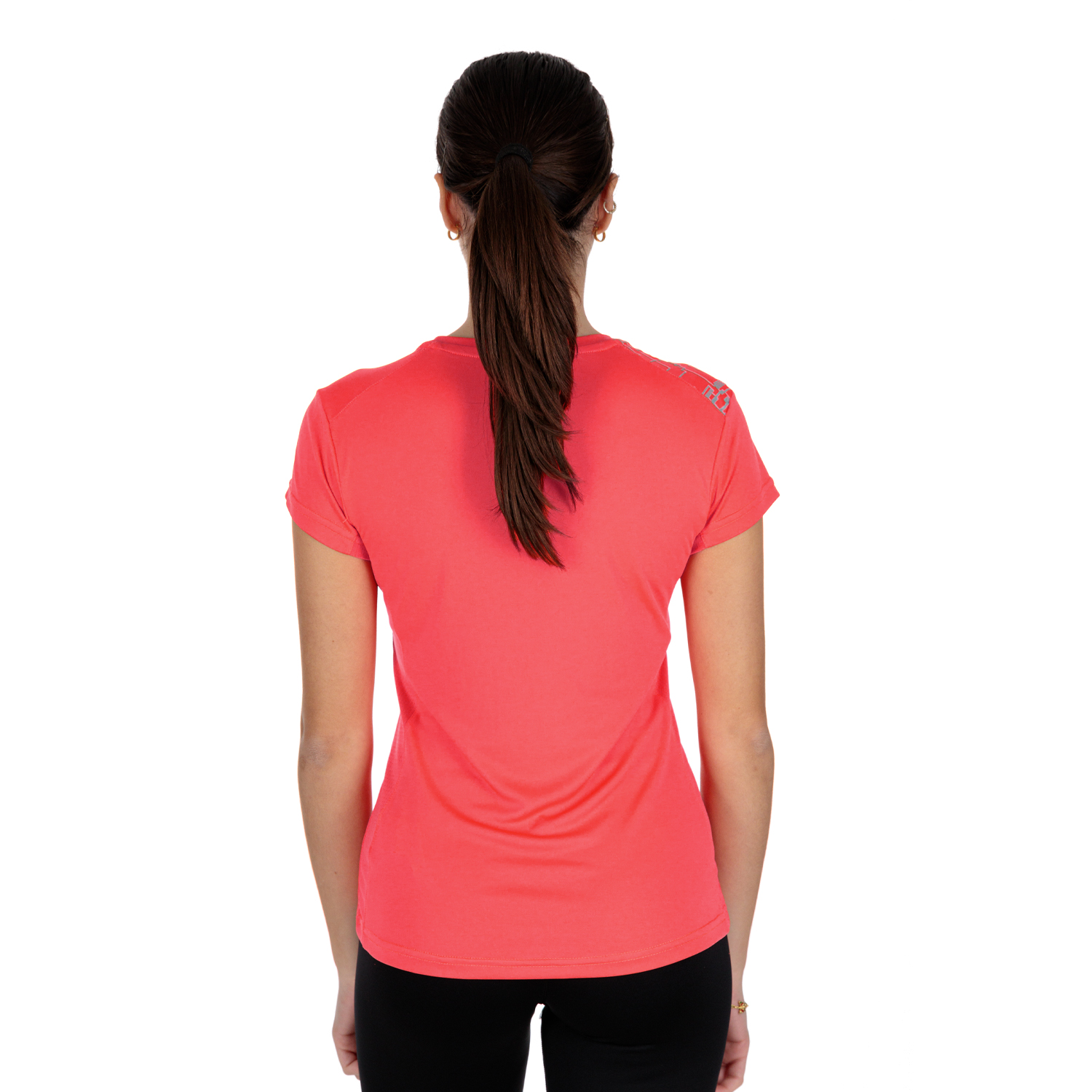 Joma Elite VIII Logo Maglietta Fluor Coral