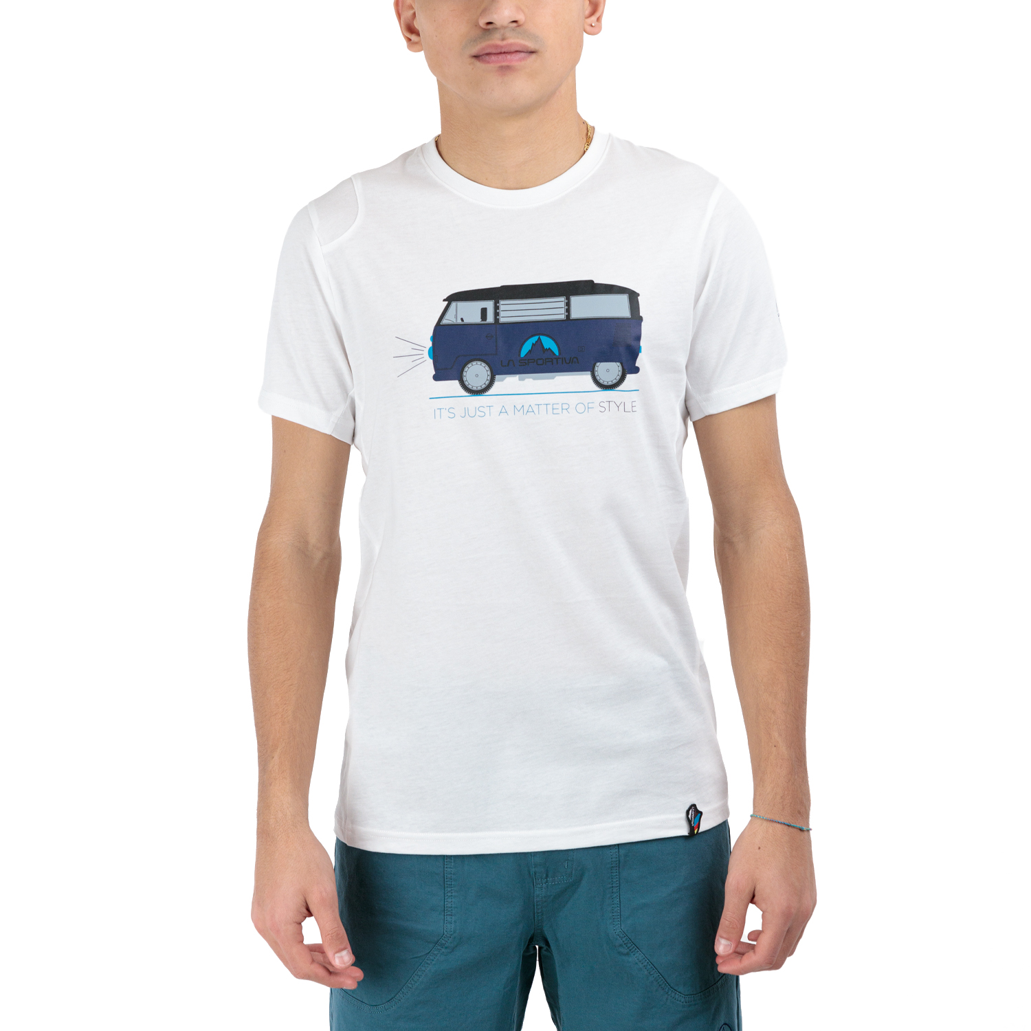 La Sportiva Van Maglia White/Deep Sea
