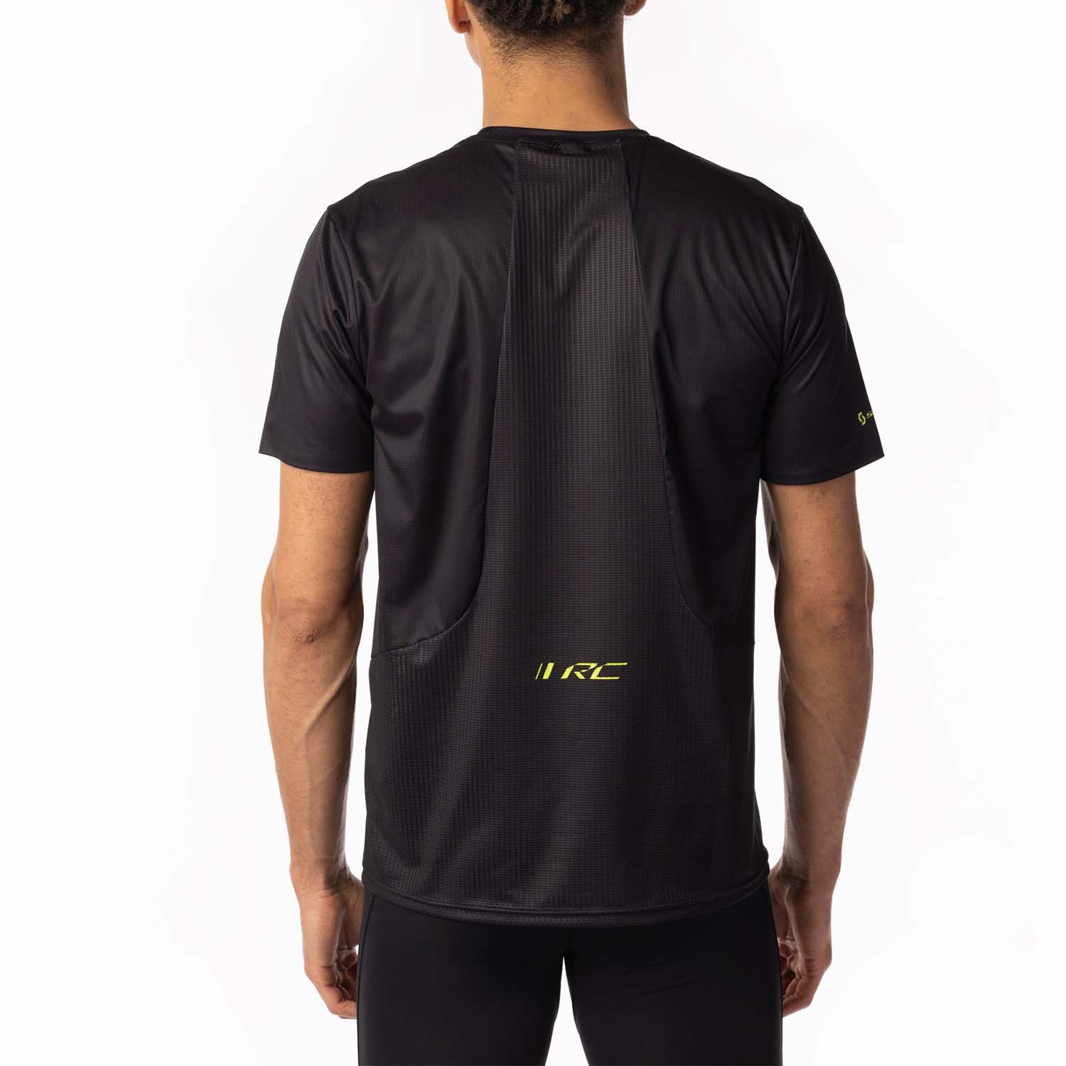 Scott RC Run Maglietta Black/Yellow